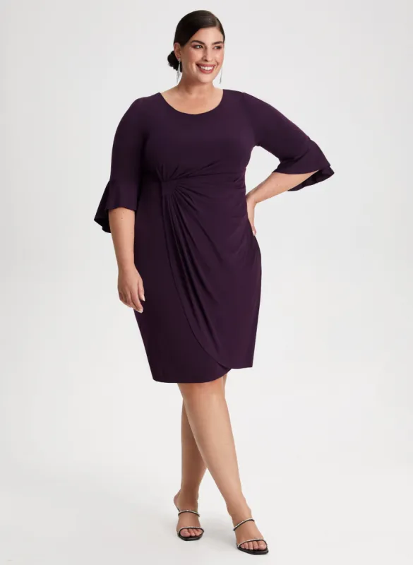 Bell Sleeve Sheath Dress sold by Laura