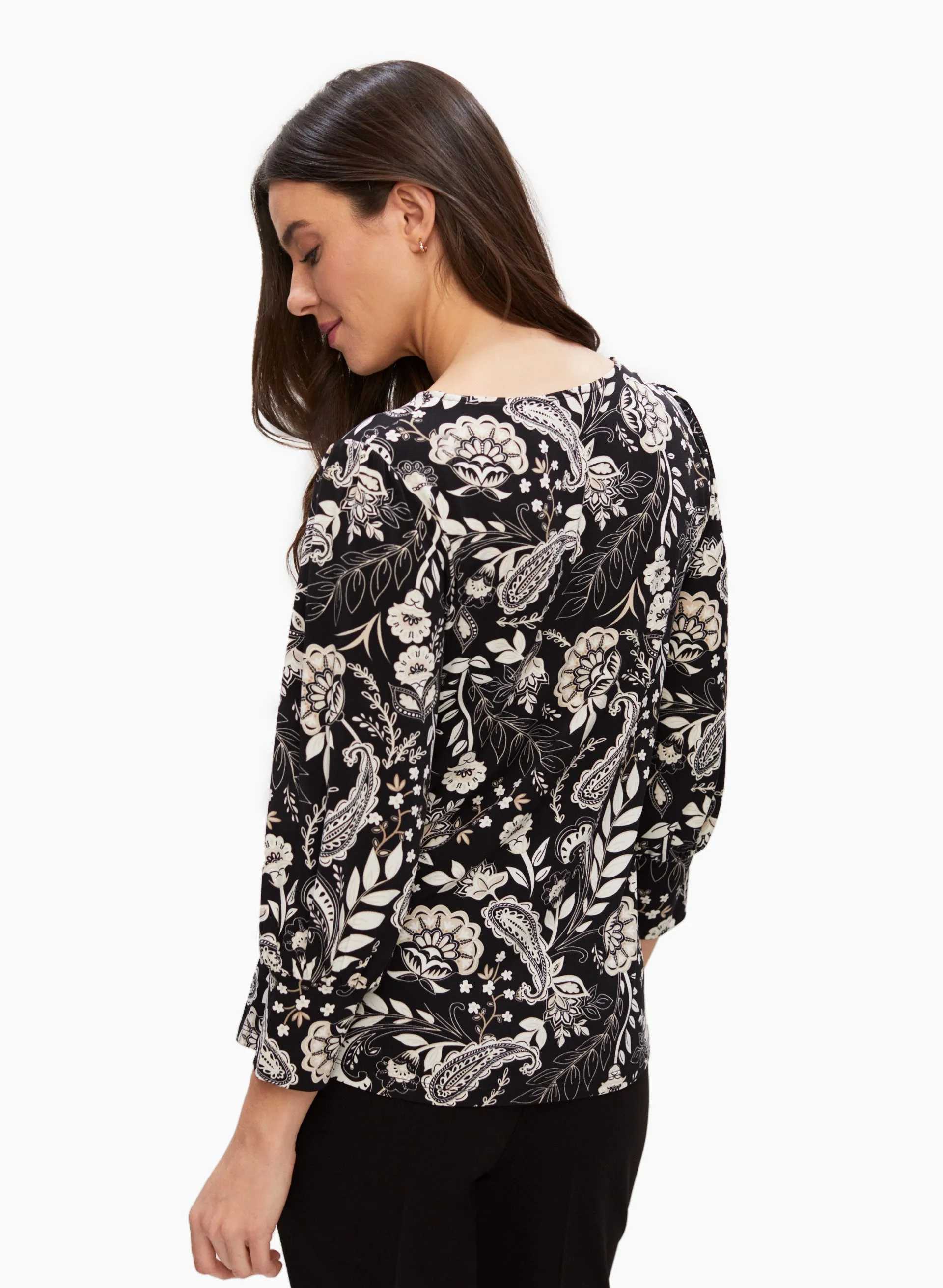 Paisley Print Top sold by Laura product image thumbnail 4