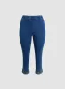 Sequin Hem Slim Leg Jeans sold by Laura