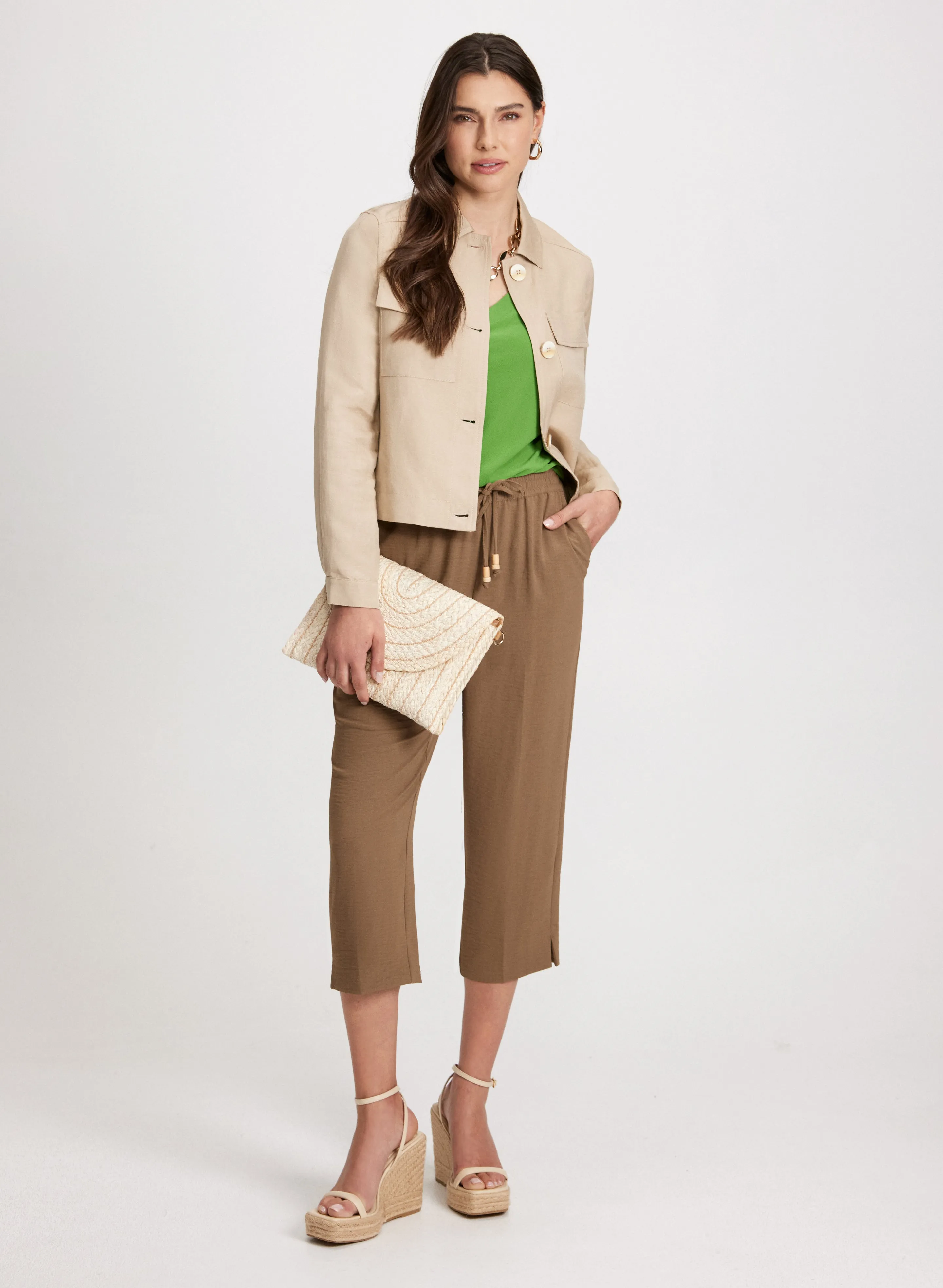 V-Neck Solid Tank Top sold by Laura product image thumbnail 2