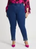 Sequin Hem Slim Leg Jeans sold by Laura
