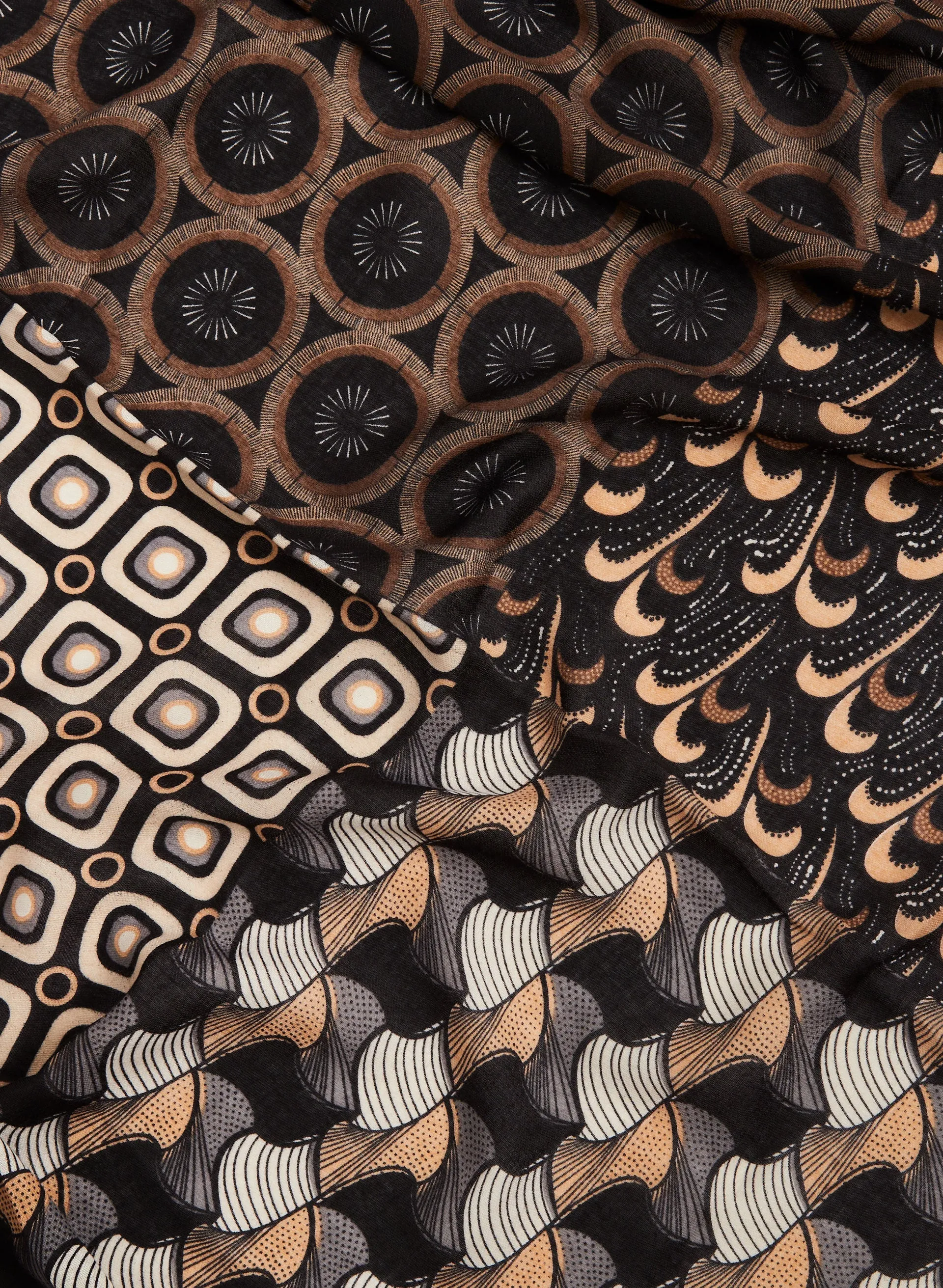 Mixed Print Scarf sold by Laura product image thumbnail 2