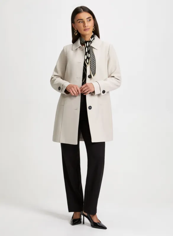 Tricotine Trench & Modern Fit Pants sold by Laura