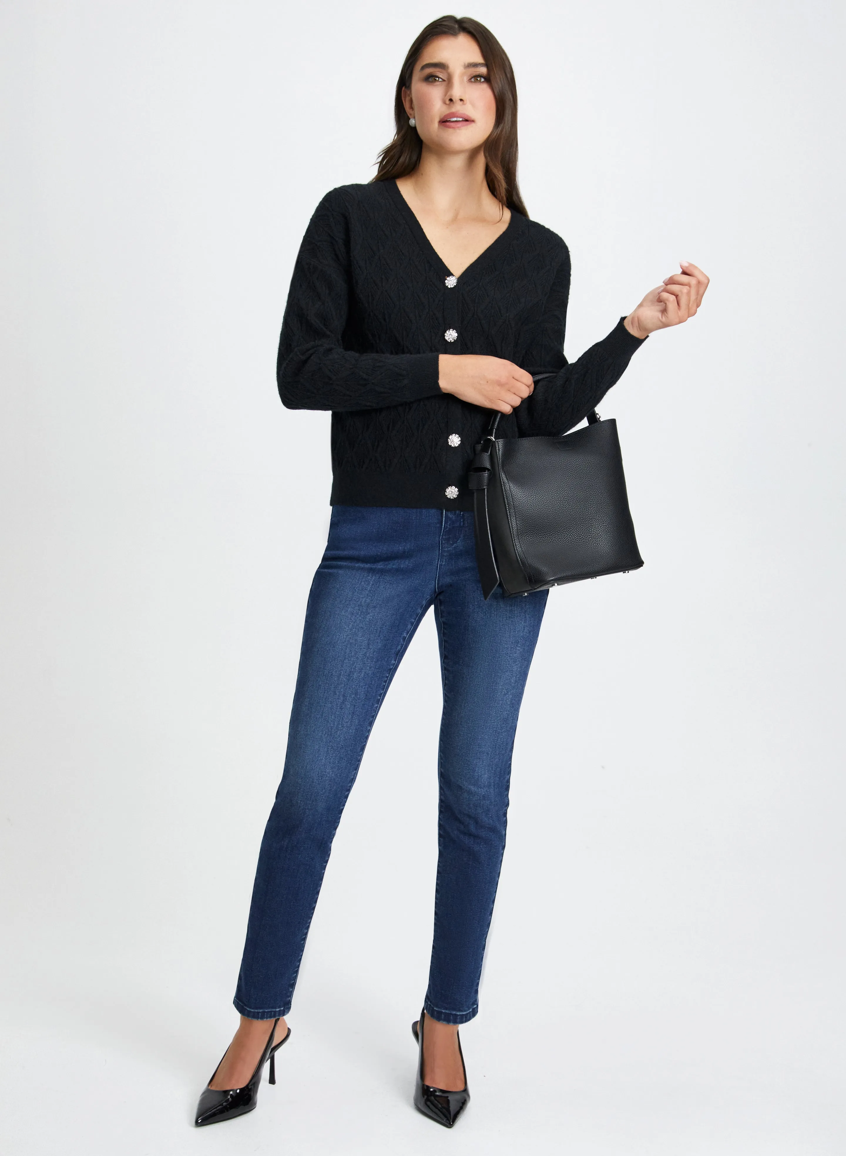 Embellished Button Cardigan sold by Laura product image thumbnail 3