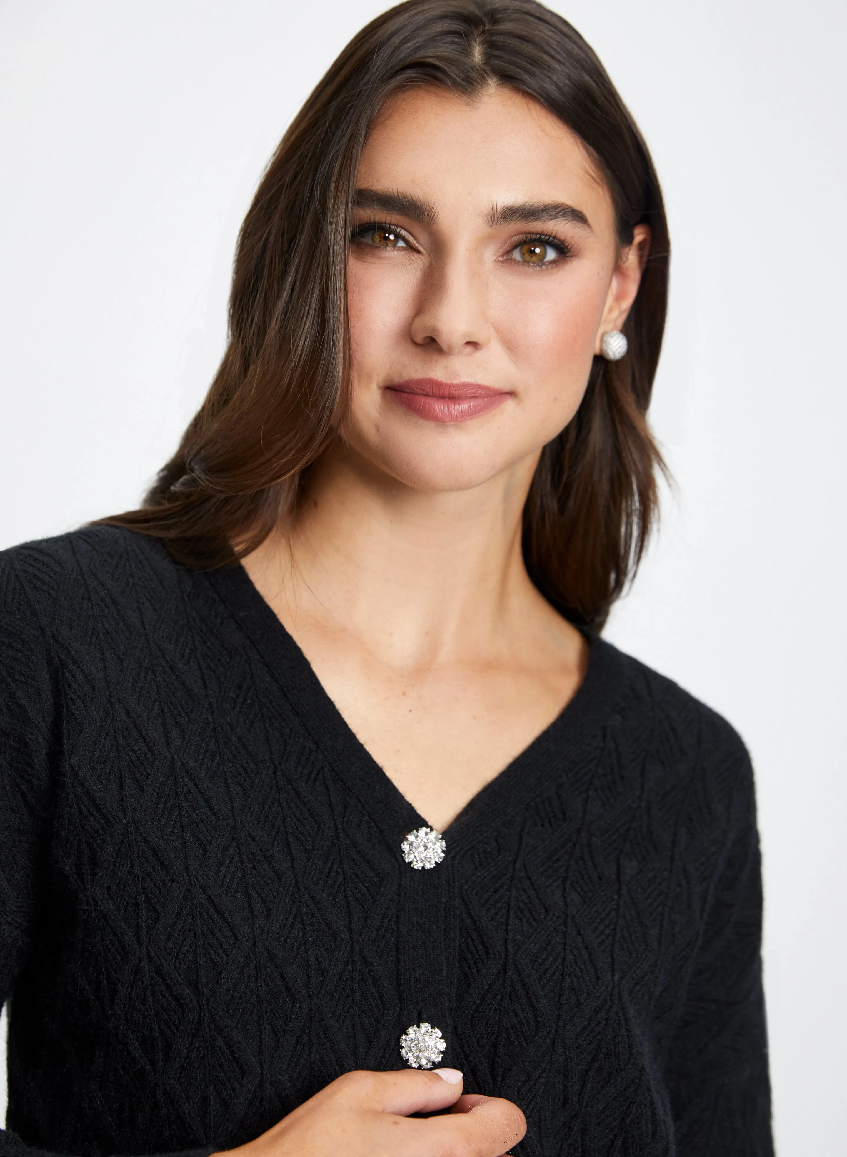 Embellished Button Cardigan sold by Laura product image thumbnail 2