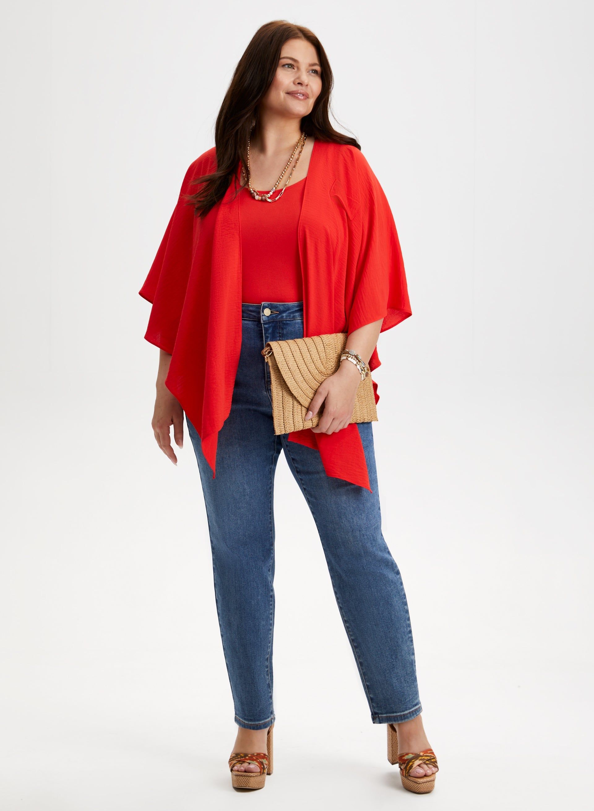 Textured Crepe Shawl sold by Laura product image thumbnail 4