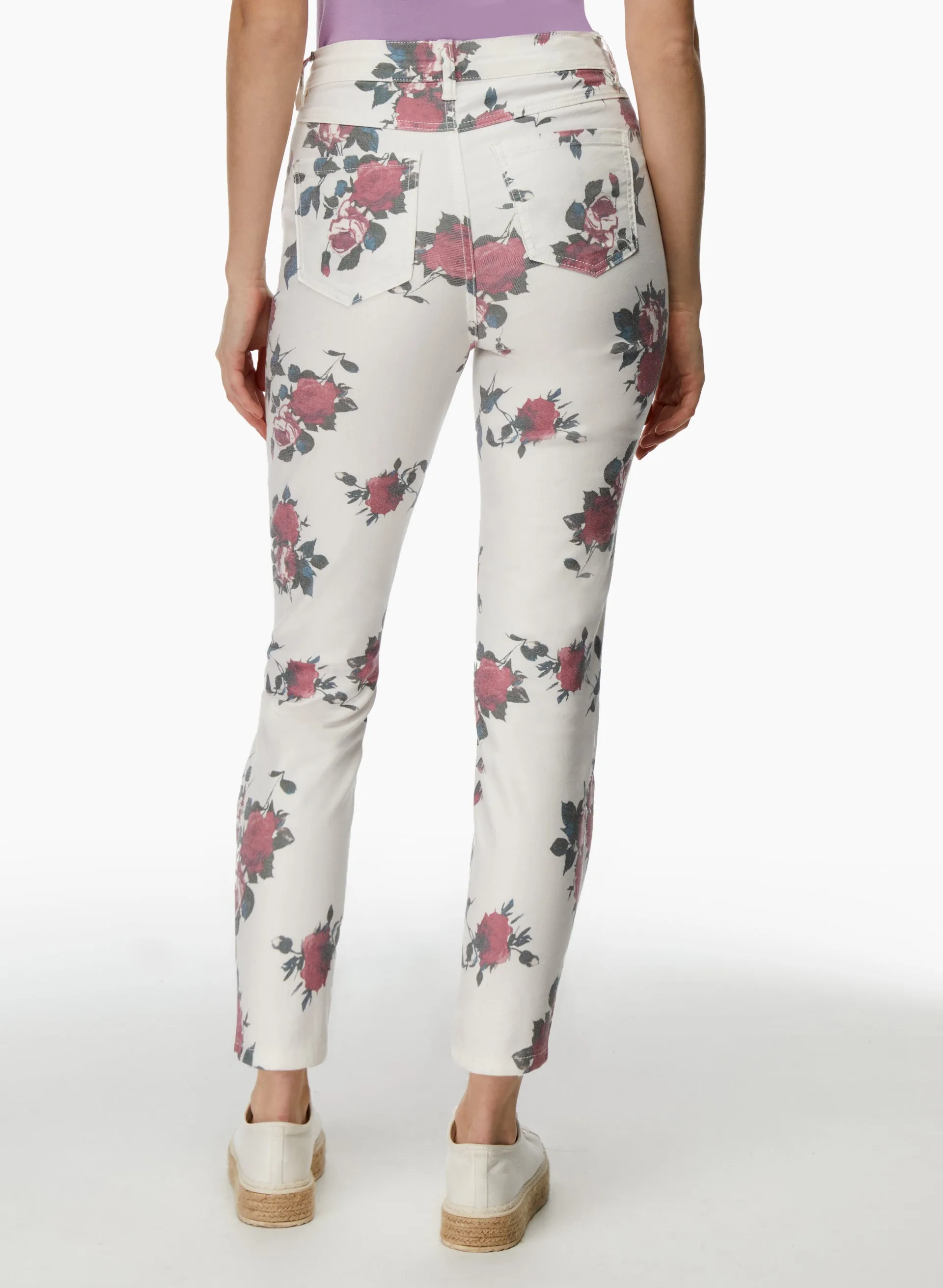 Floral Print Slim Leg Jeans sold by Laura product image thumbnail 2