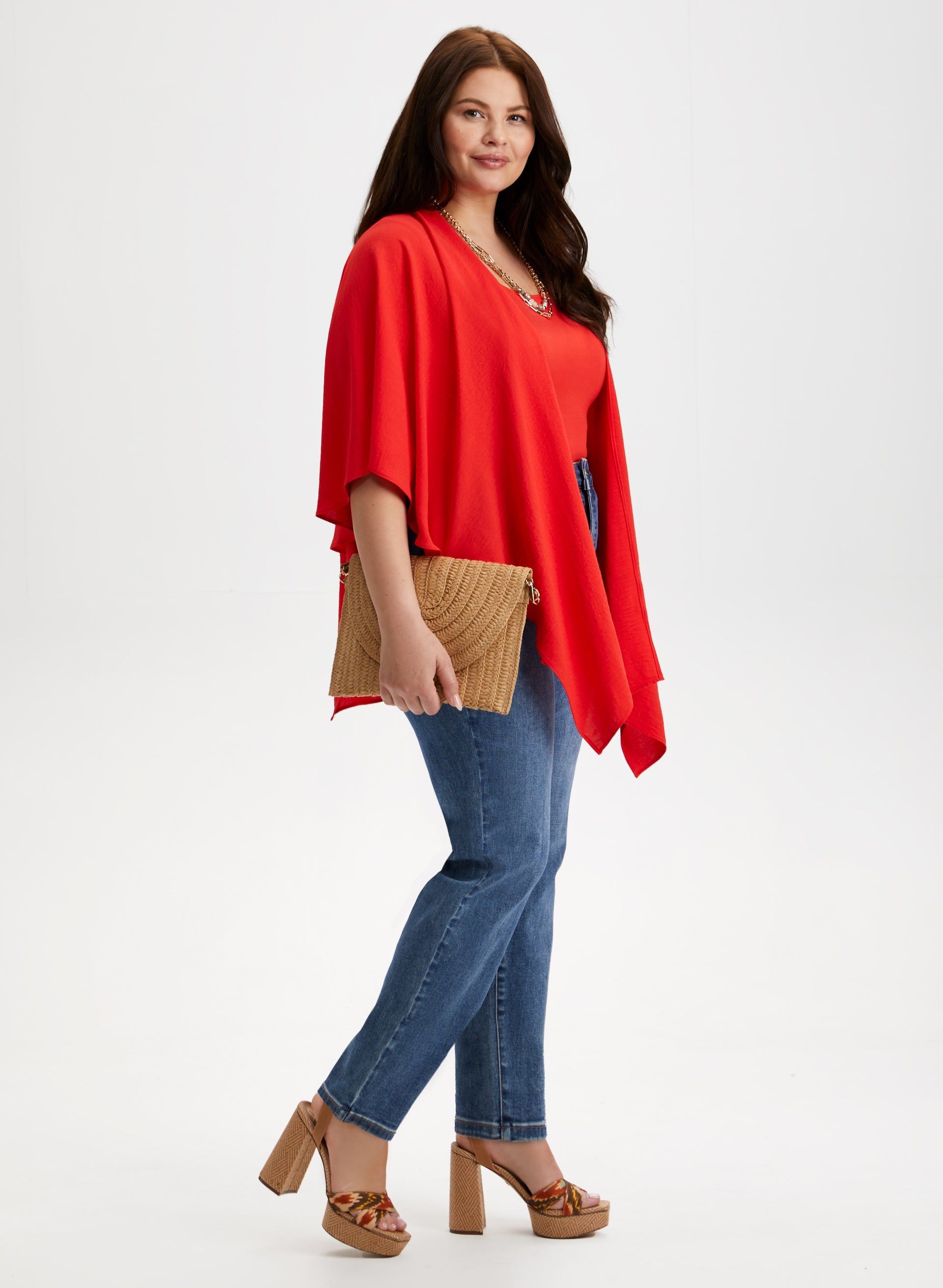 Textured Crepe Shawl sold by Laura product image thumbnail 3