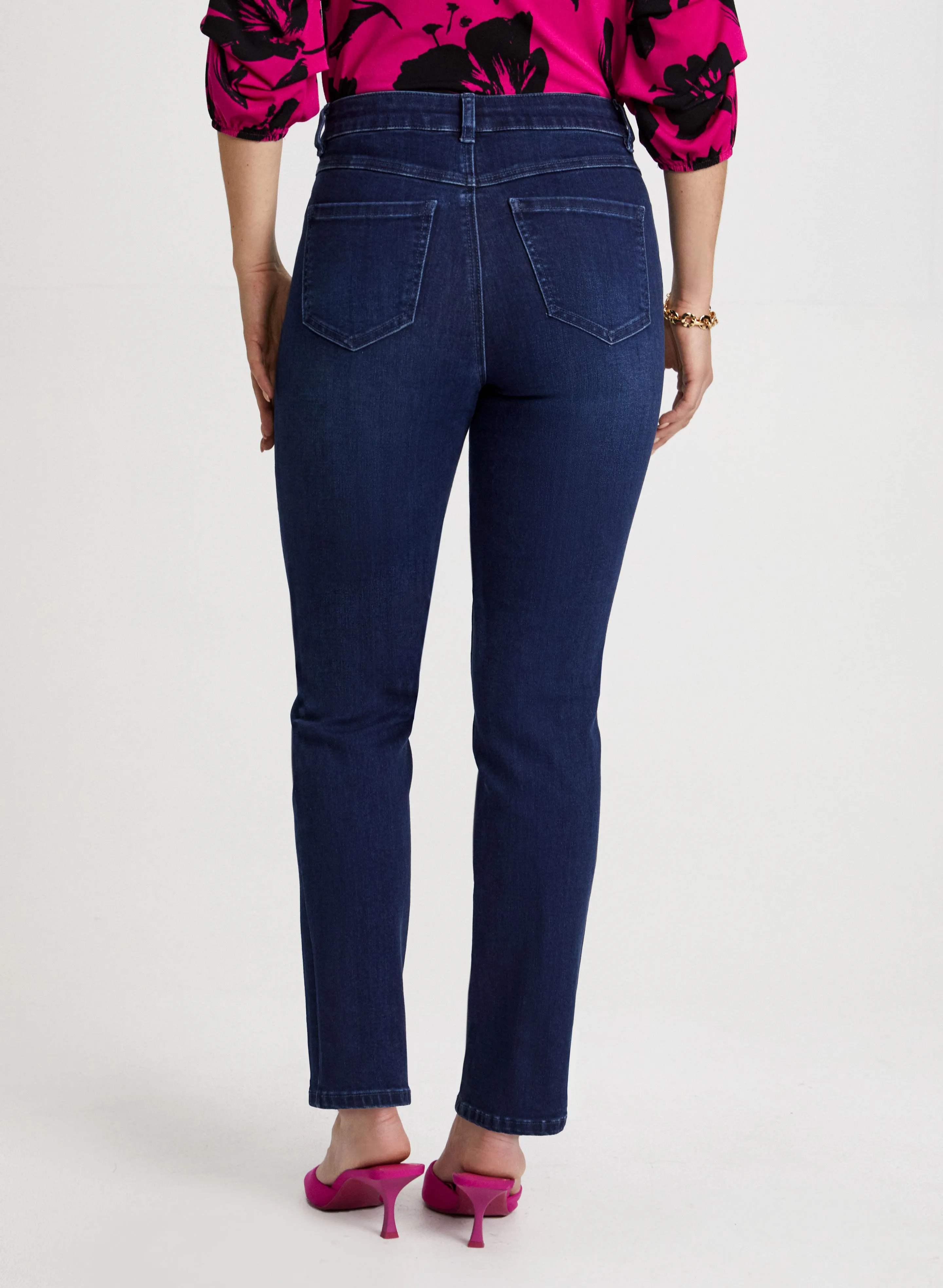 Embroidered Straight Leg Jeans sold by Laura product image thumbnail 2