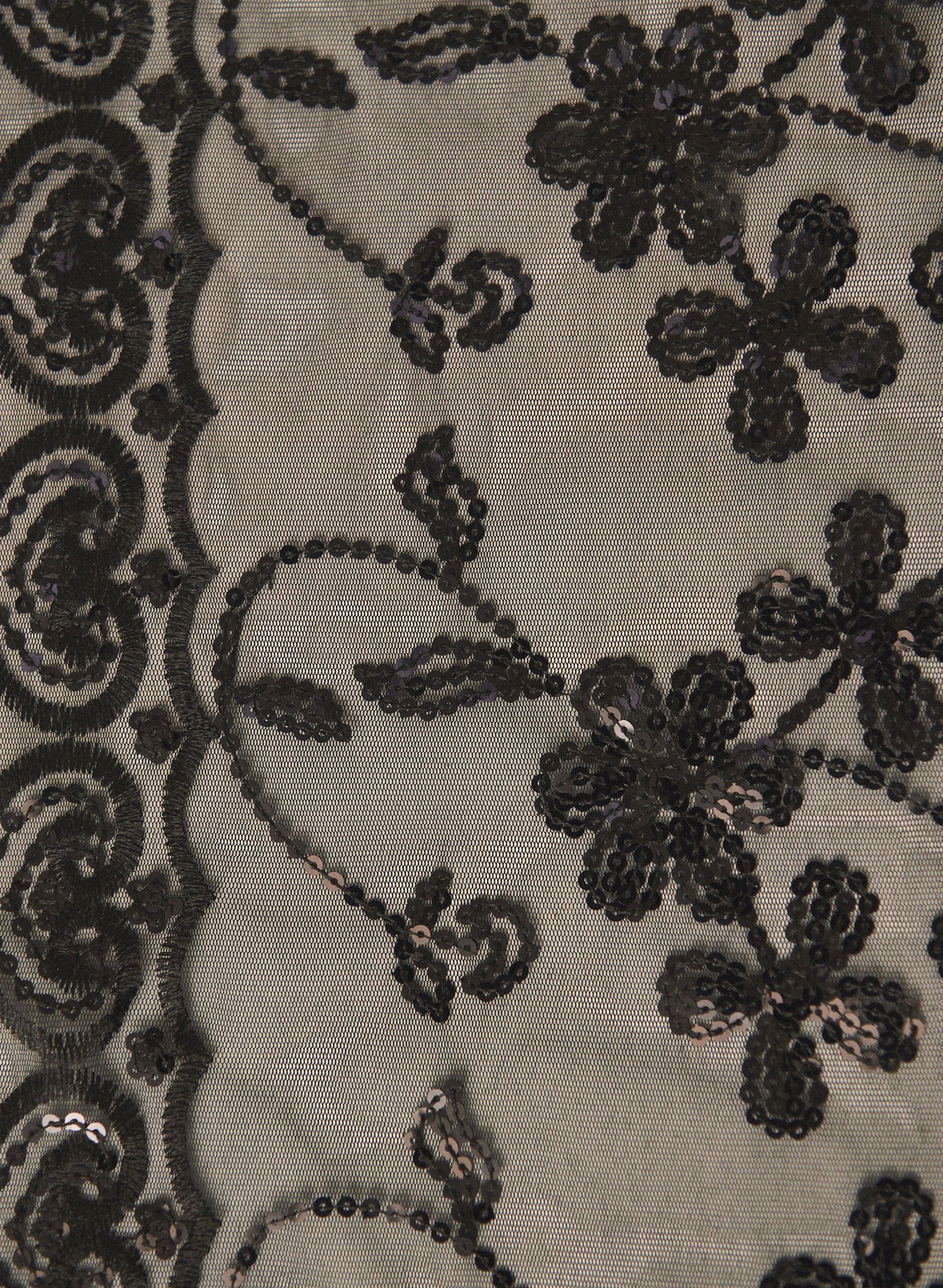 Sequined & Embroidered Evening Wrap sold by Laura product image thumbnail 2