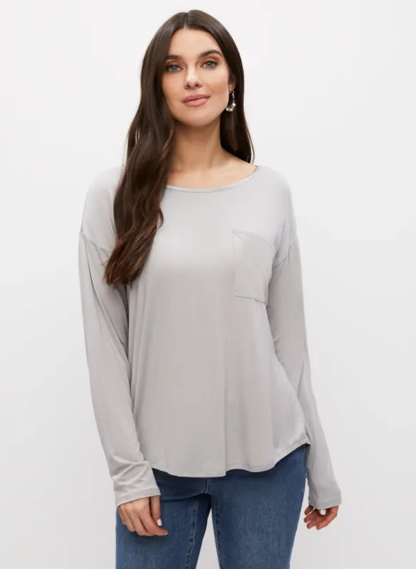 Satin Detail Top sold by Laura