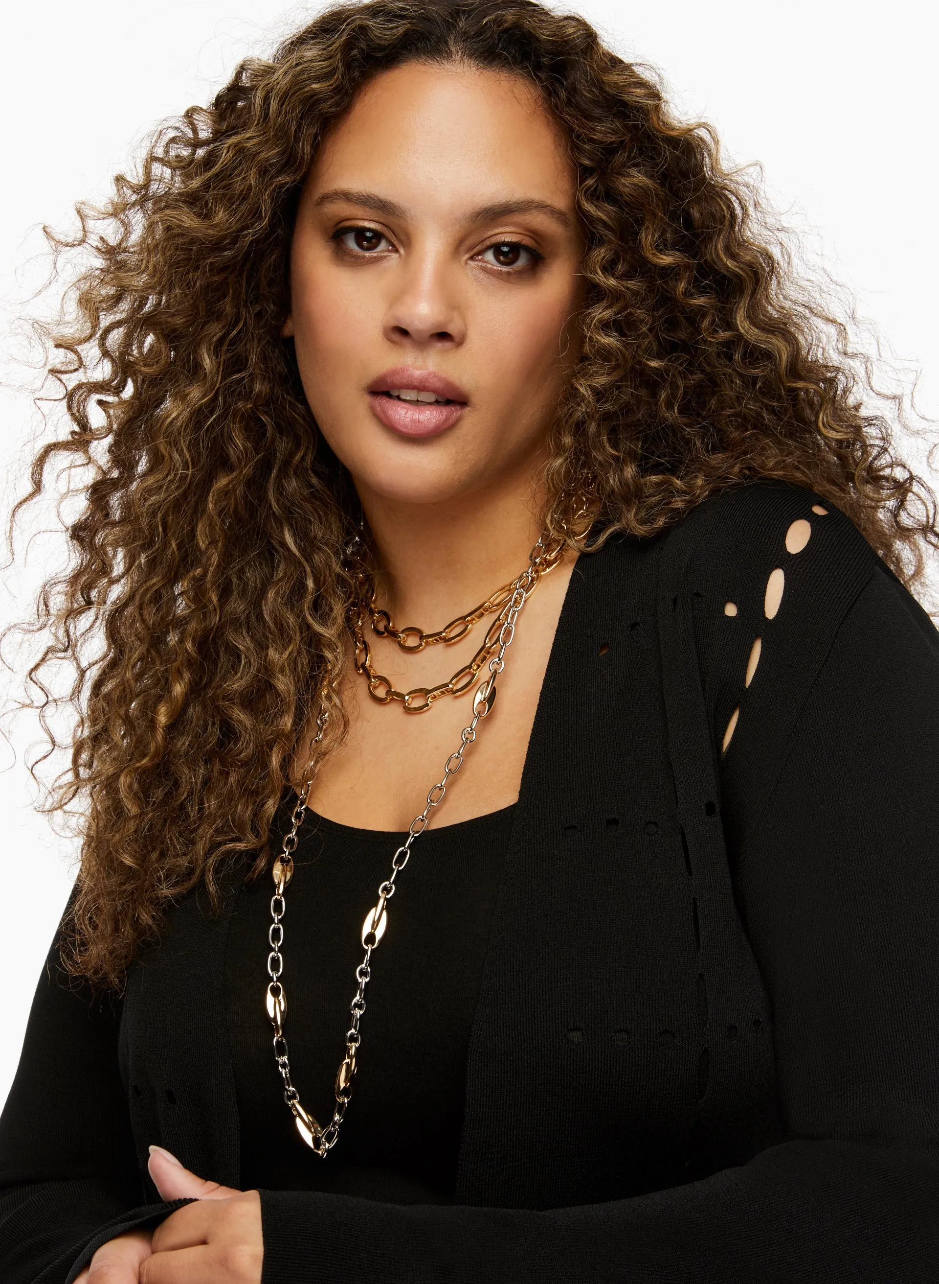 Joseph Ribkoff - Cutout Detail Cardigan sold by Laura product image thumbnail 4