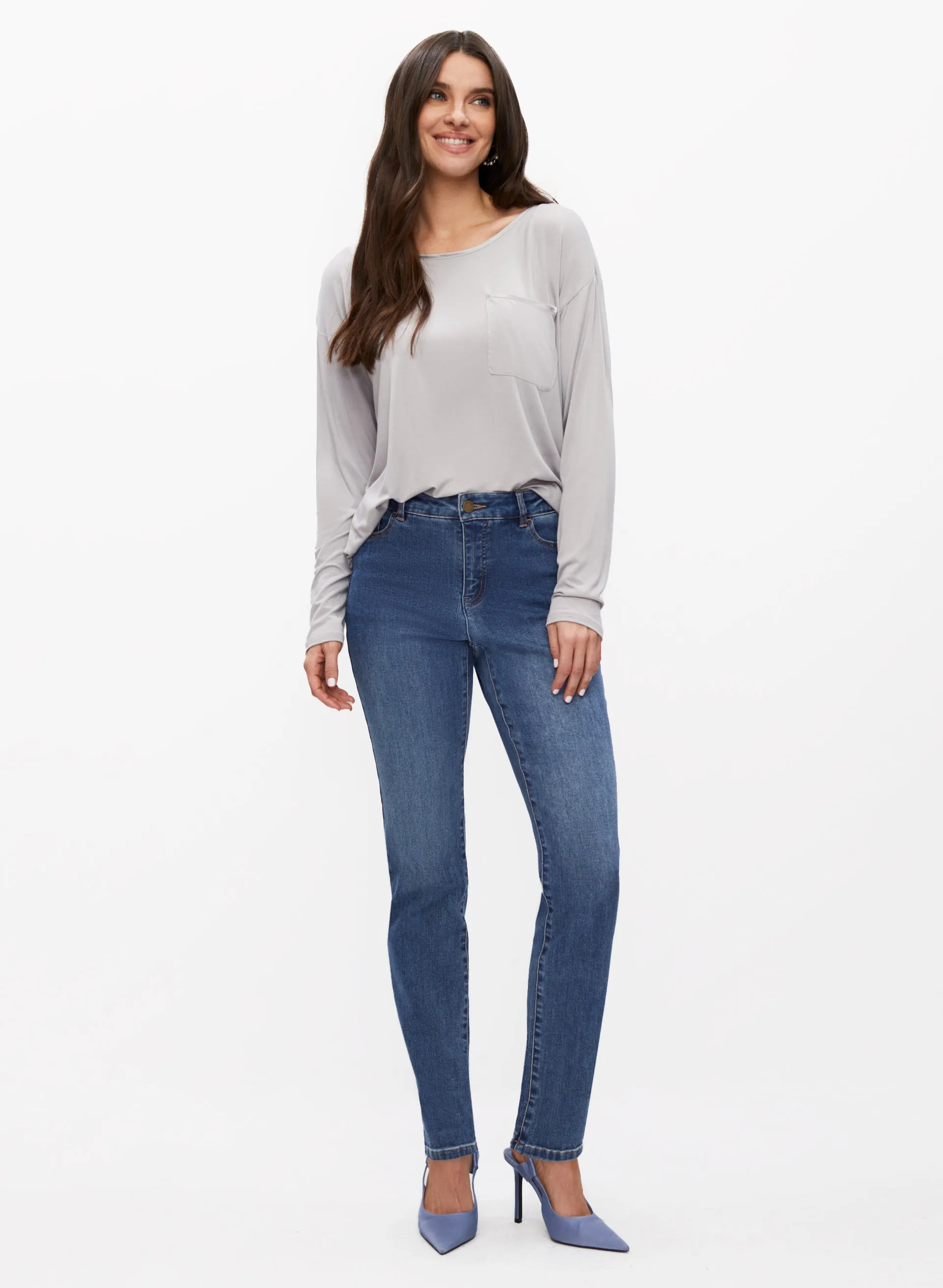 Satin Detail Top sold by Laura product image thumbnail 3