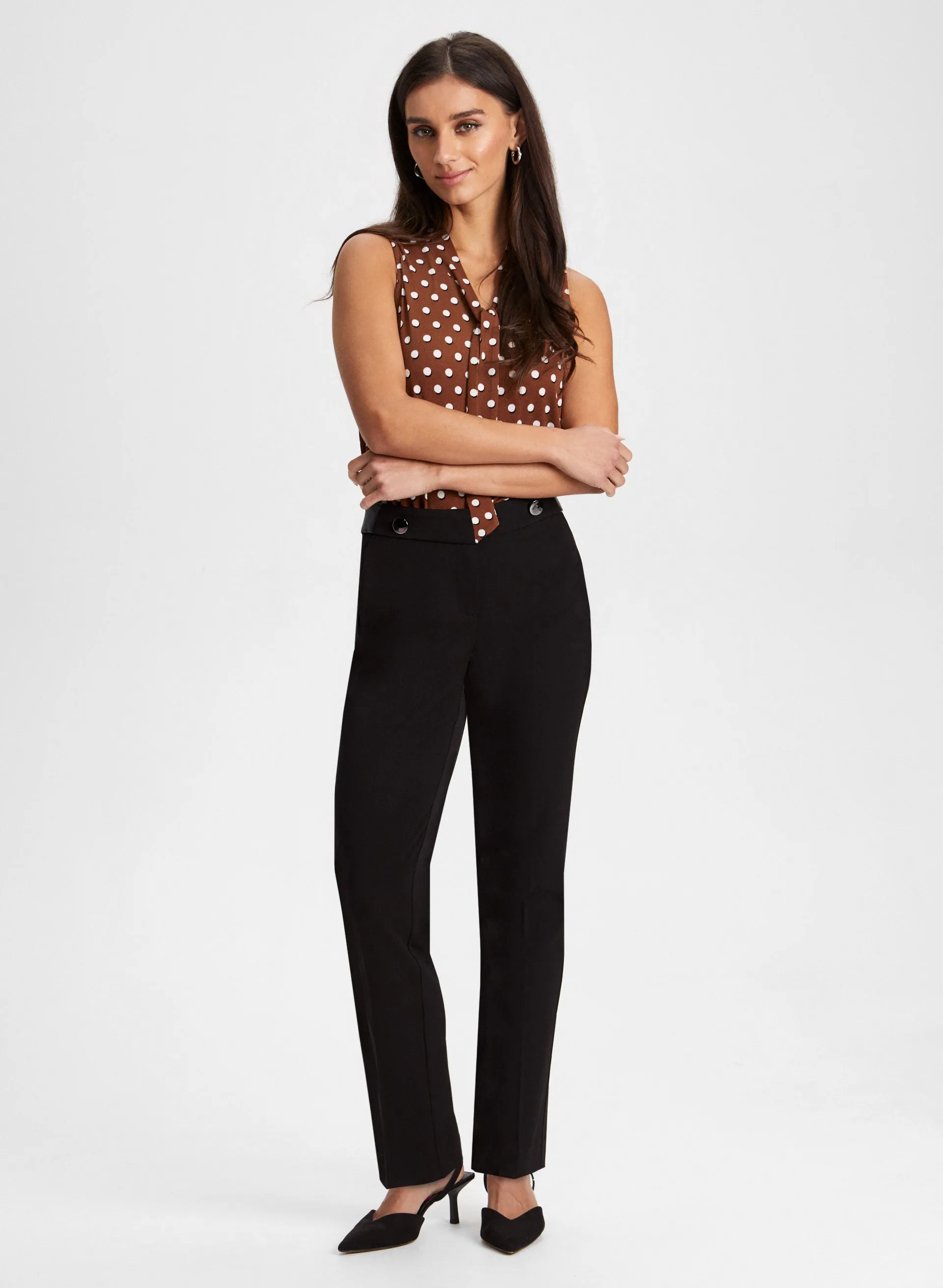 Polka Dot Print Top sold by Laura product image thumbnail 3