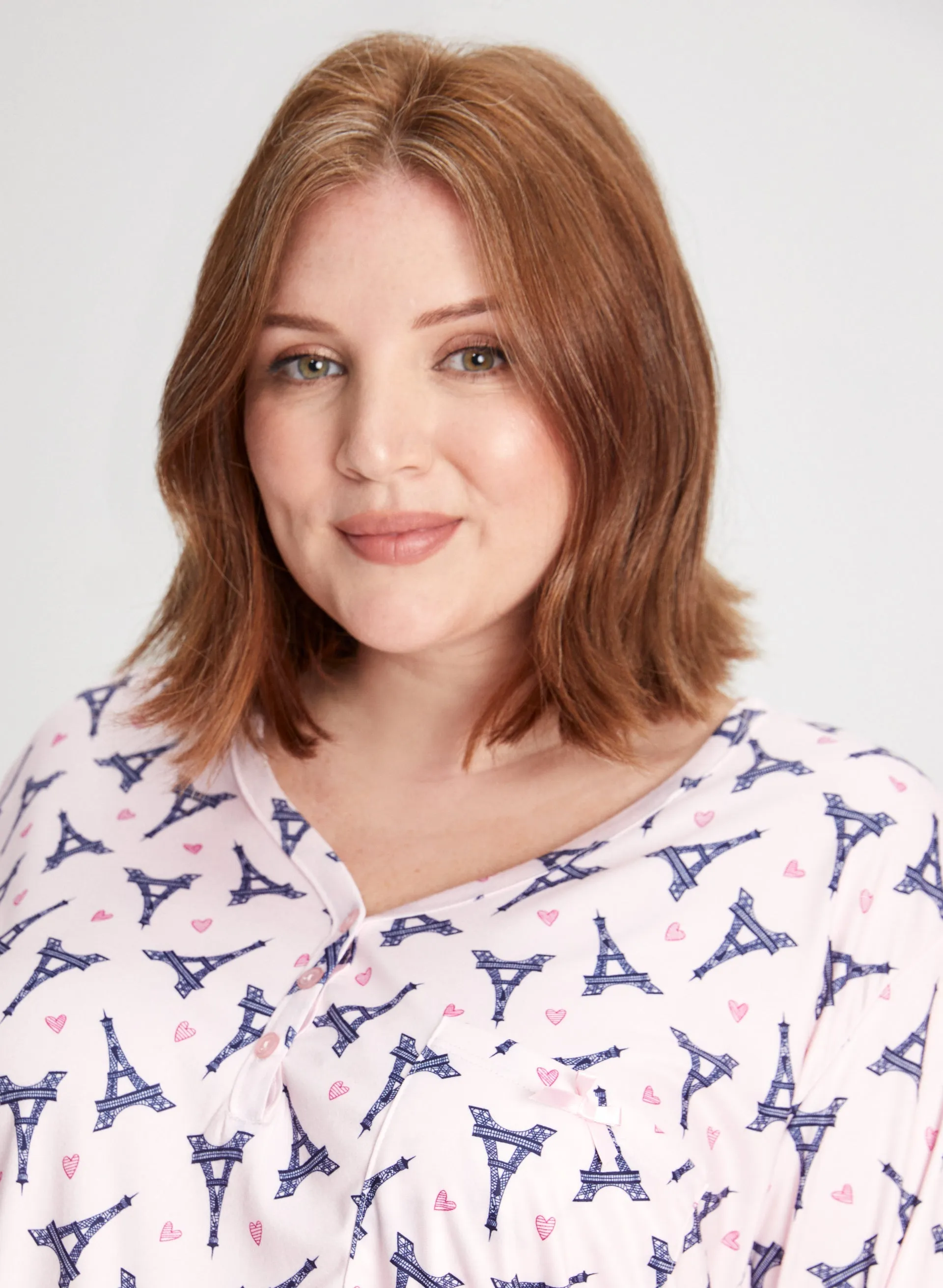 Paris Print Nightgown sold by Laura product image thumbnail 4