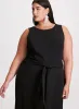 Sash Detail Wide Leg Jumpsuit sold by Laura