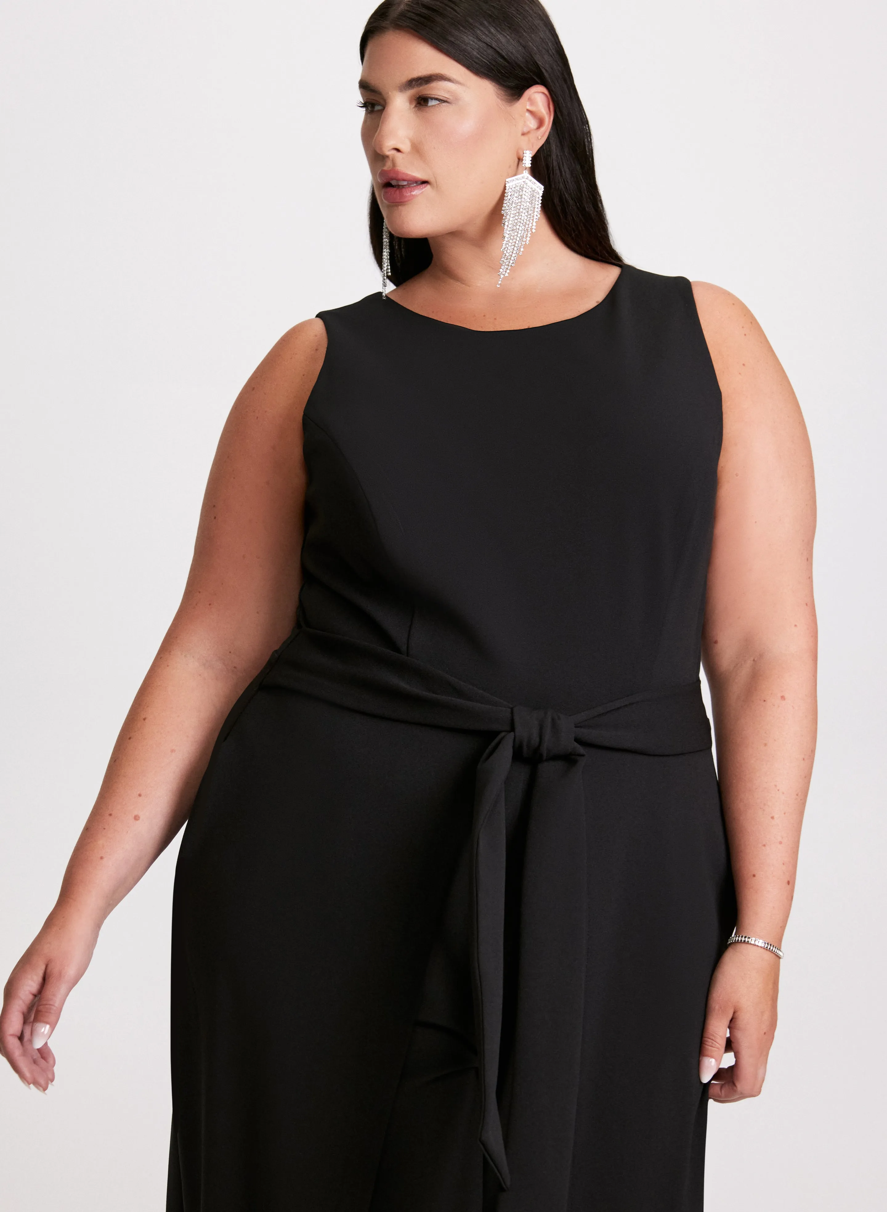 Sash Detail Wide Leg Jumpsuit sold by Laura product image thumbnail 4