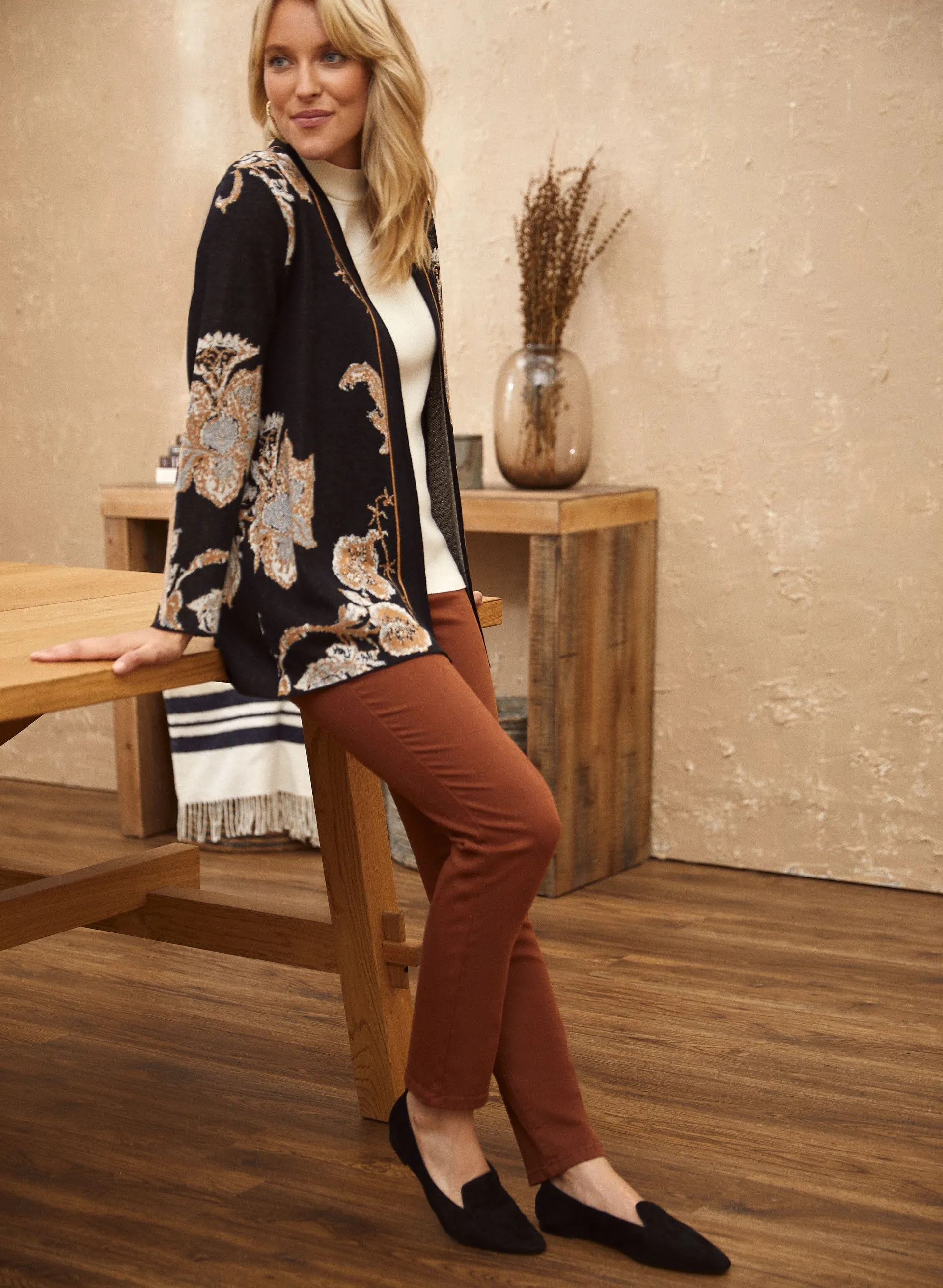 Pull-On Straight Leg Jeans sold by Laura product image thumbnail 3