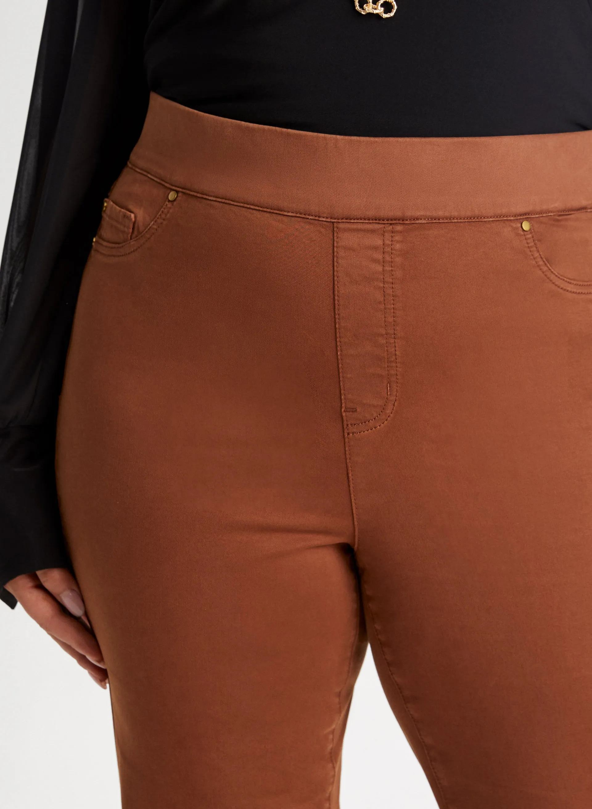 Pull-On Straight Leg Jeans sold by Laura product image thumbnail 5