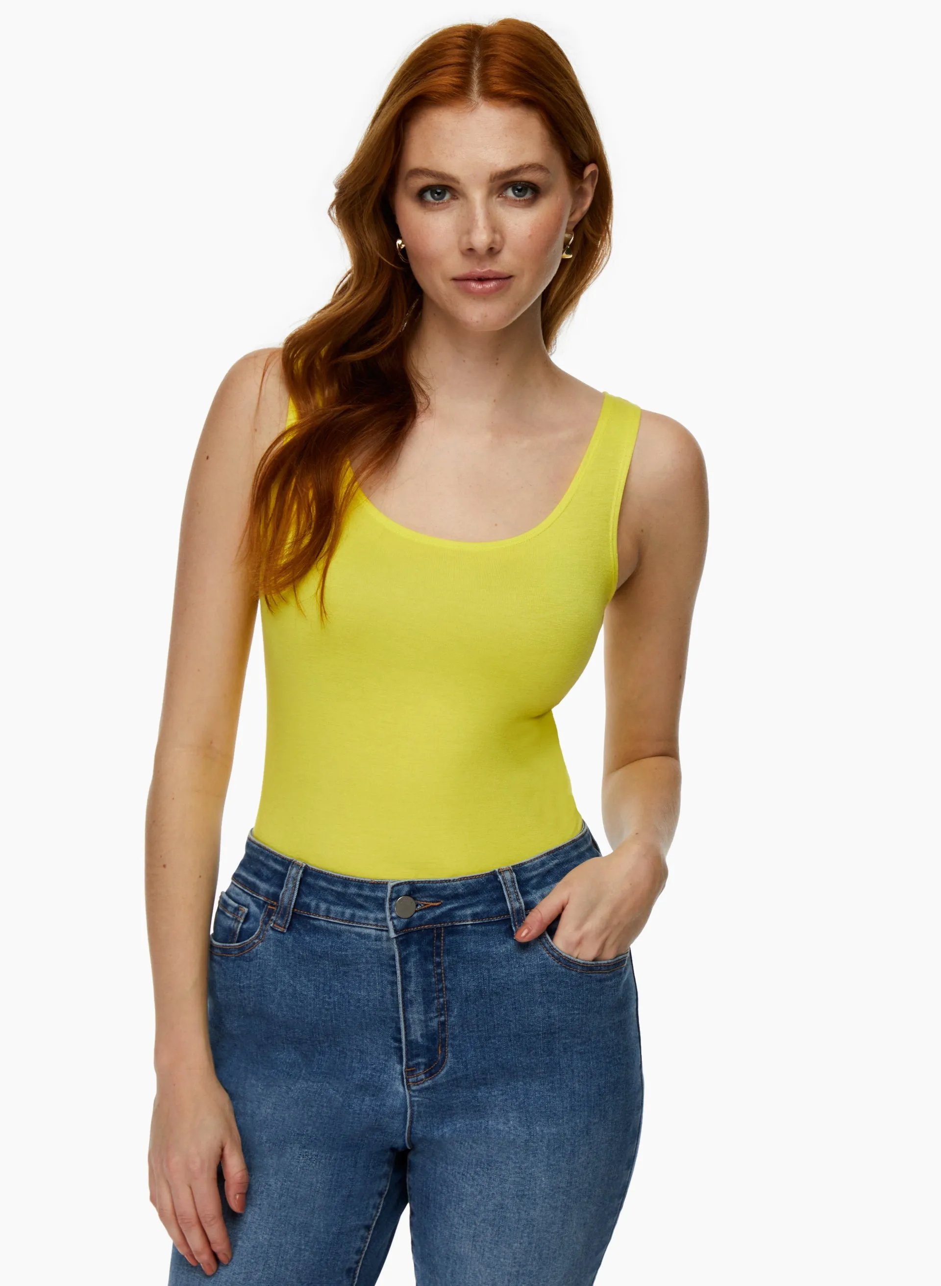 Scoop Neck Tank Top sold by Laura