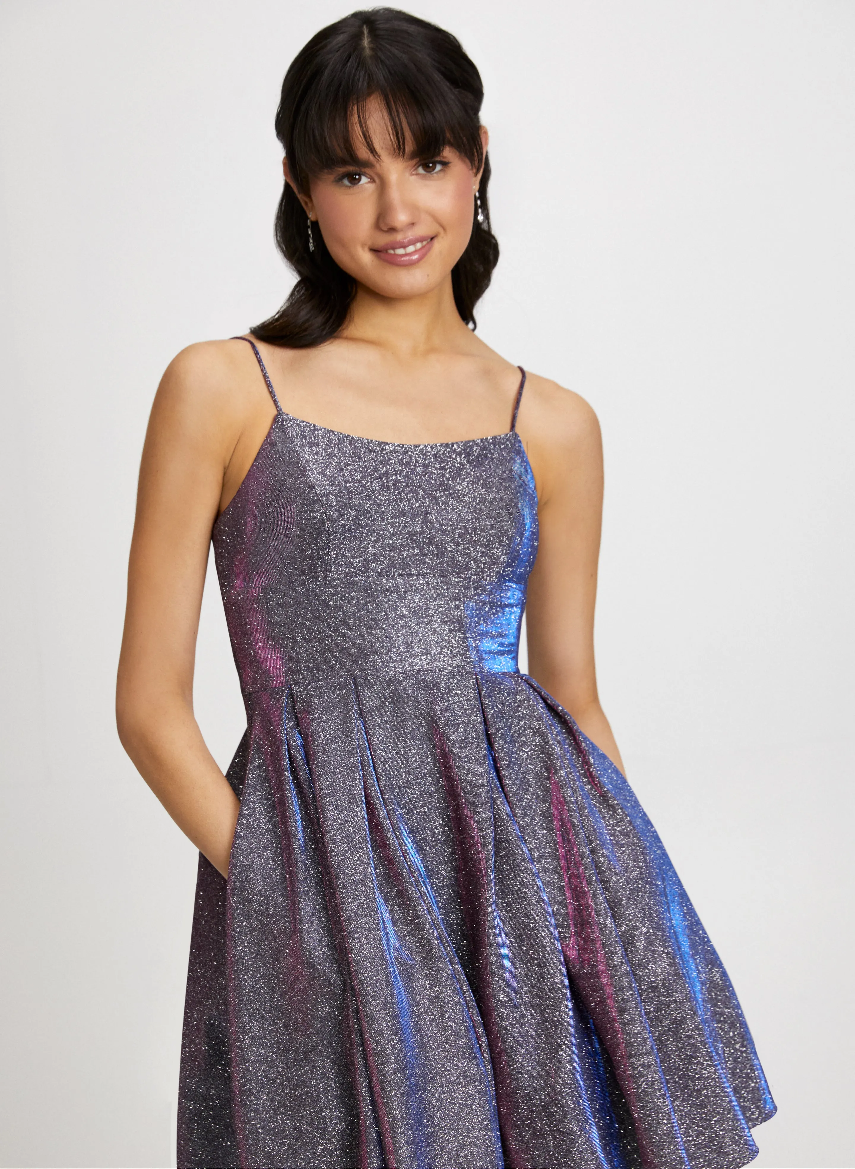Short Glitter Dress sold by Laura product image thumbnail 4