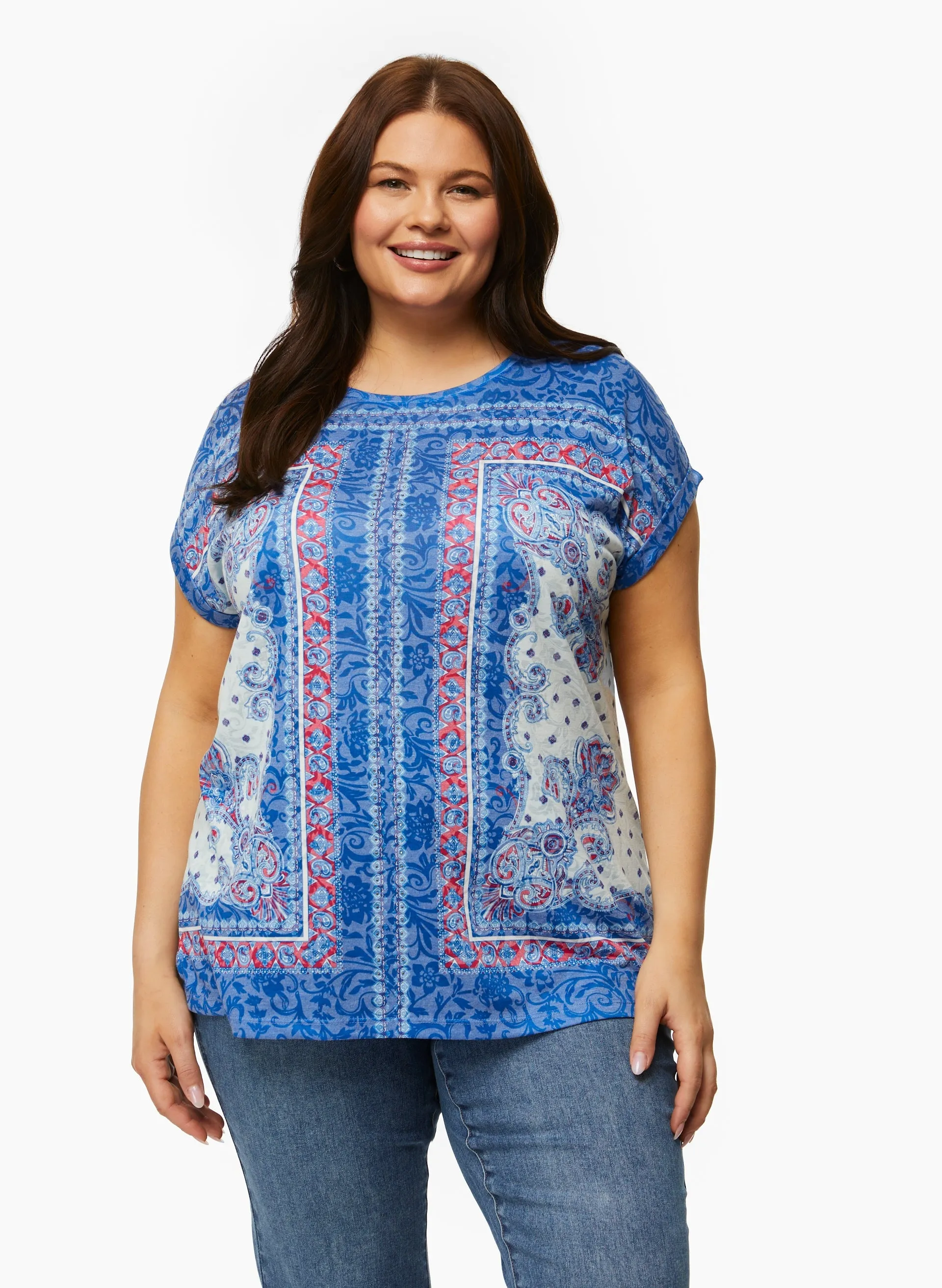 Paisley Print Tee sold by Laura