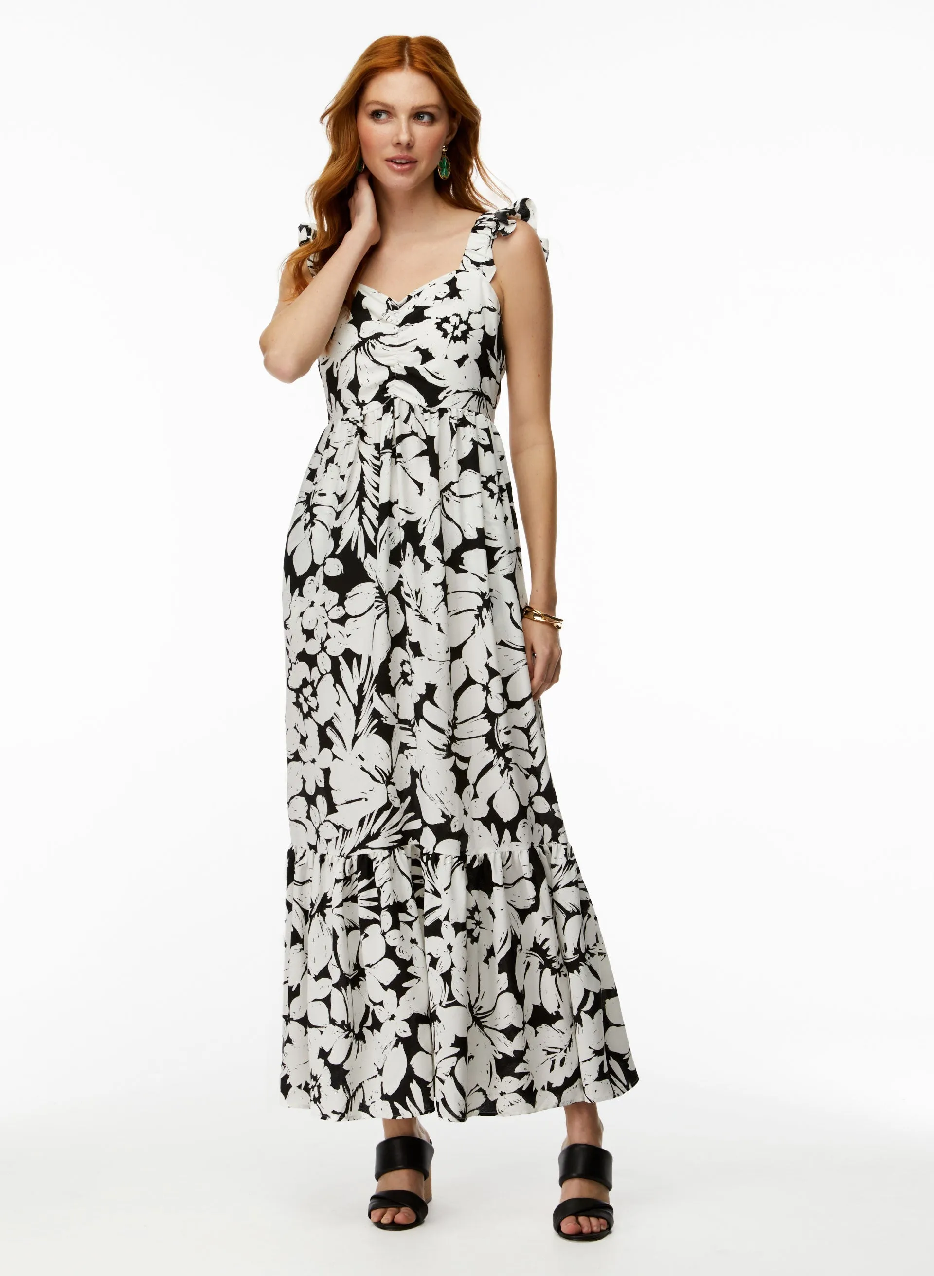 Floral Print Maxi Dress sold by Laura