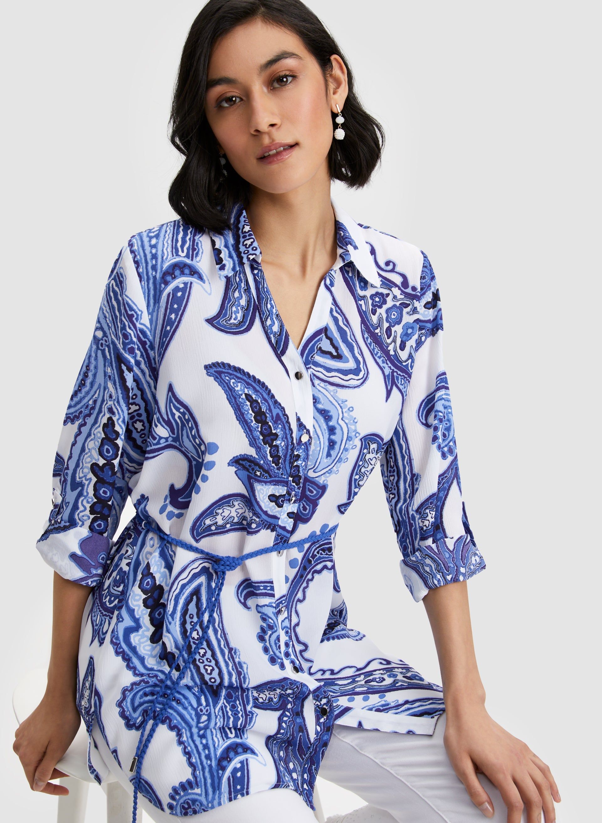 Paisley Print Tunic sold by Laura