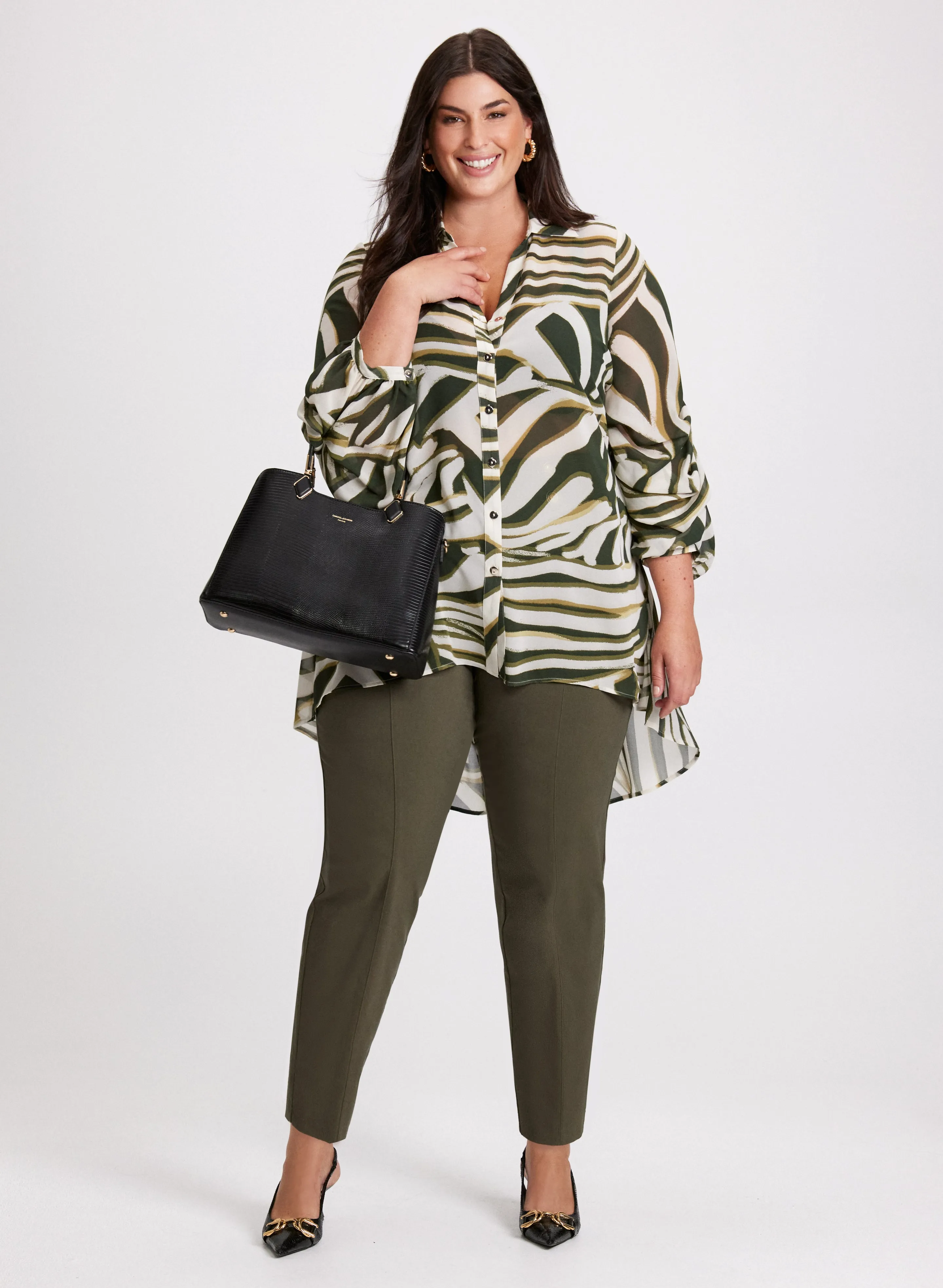 Chiffon Blouse & Slim Leg Pants sold by Laura