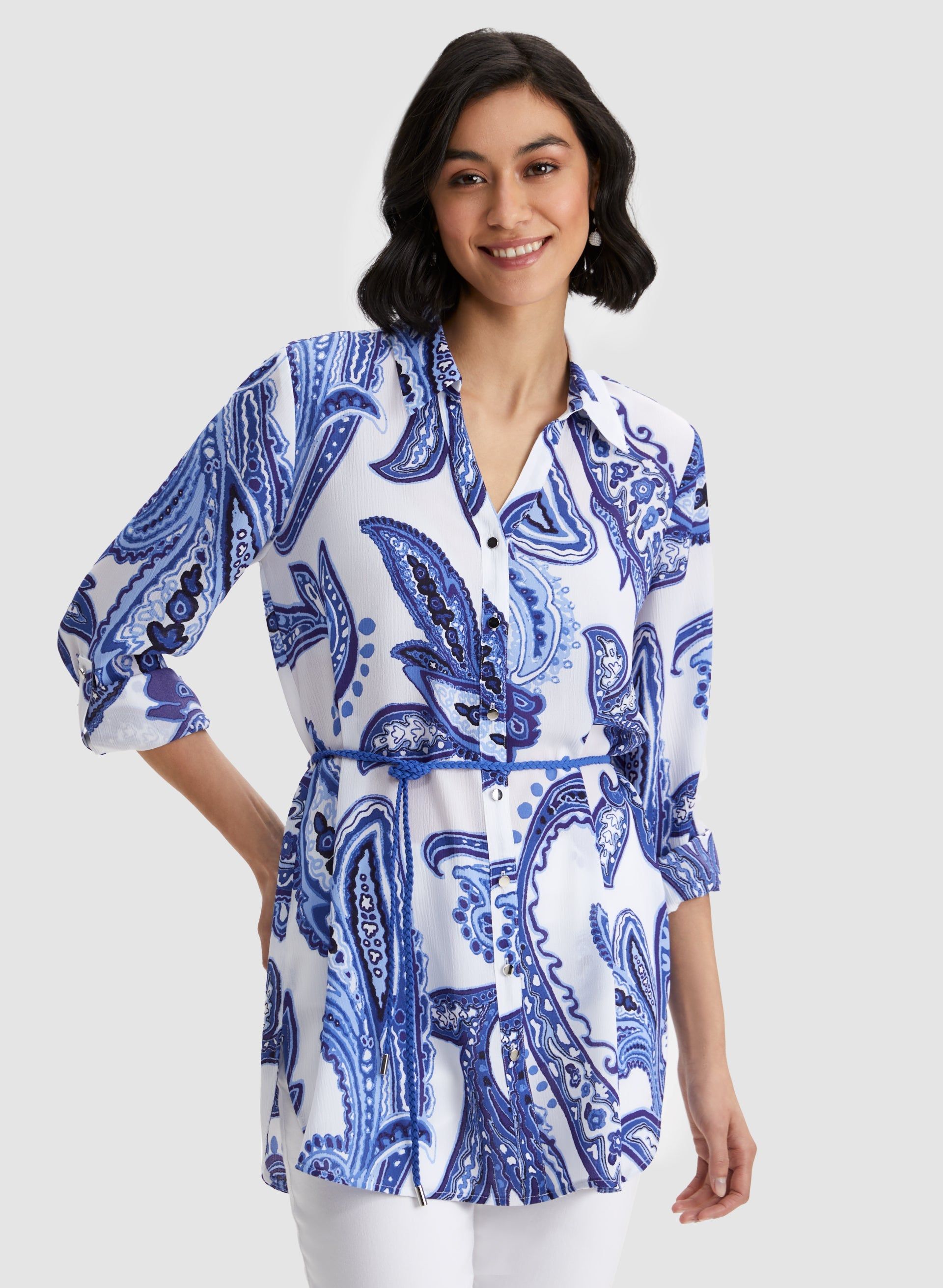 Paisley Print Tunic sold by Laura product image thumbnail 5