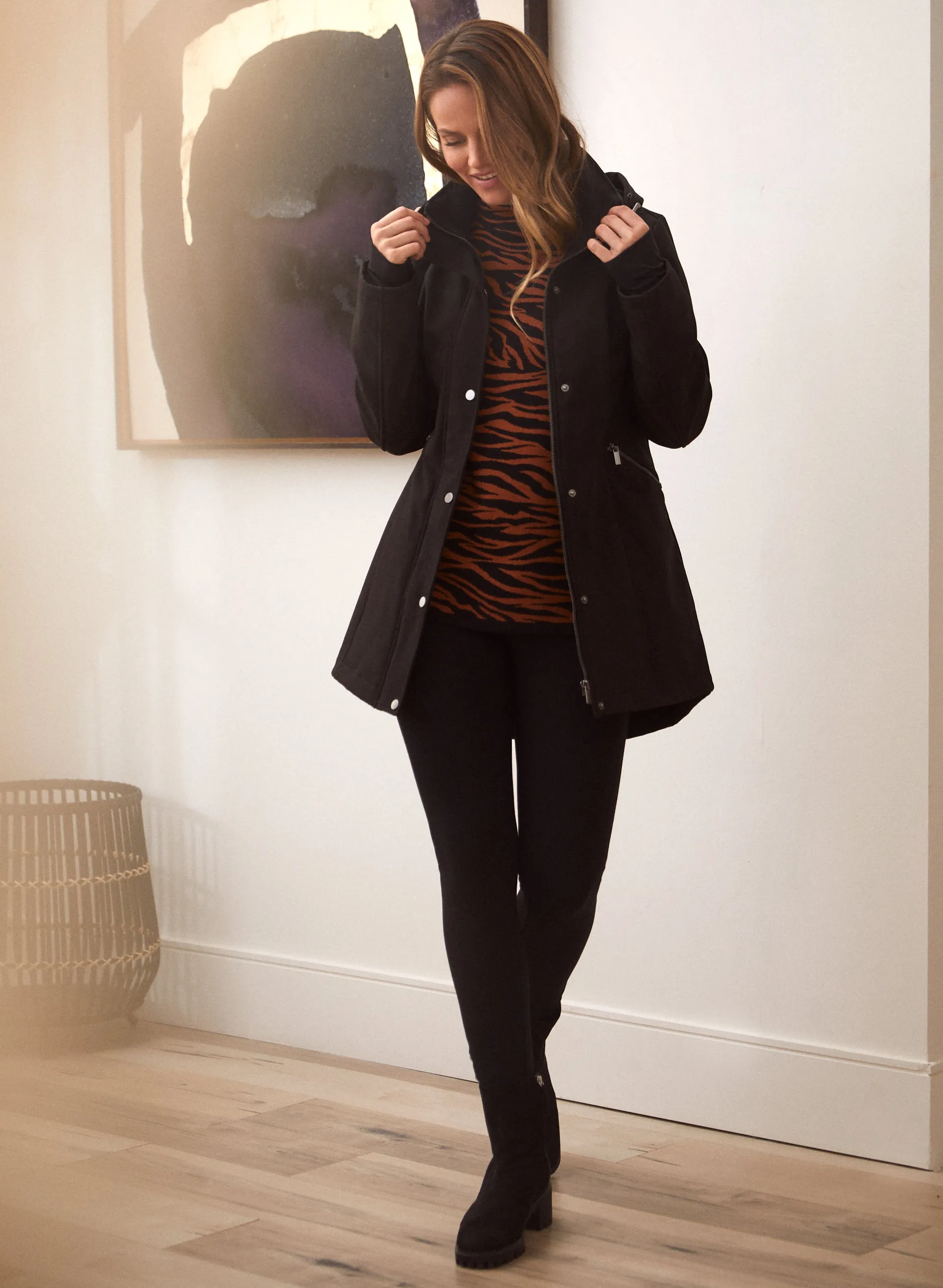 Softshell Anorak Coat sold by Laura product image thumbnail 3