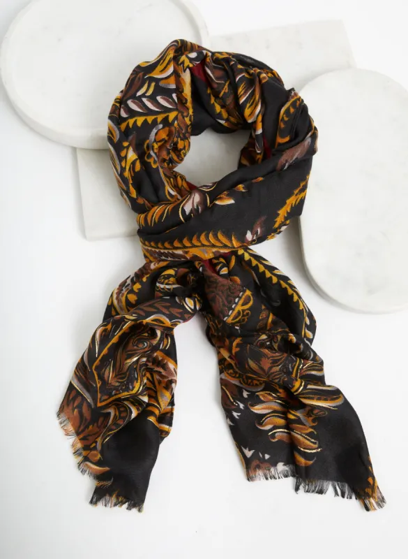 Paisley Print Scarf sold by Laura