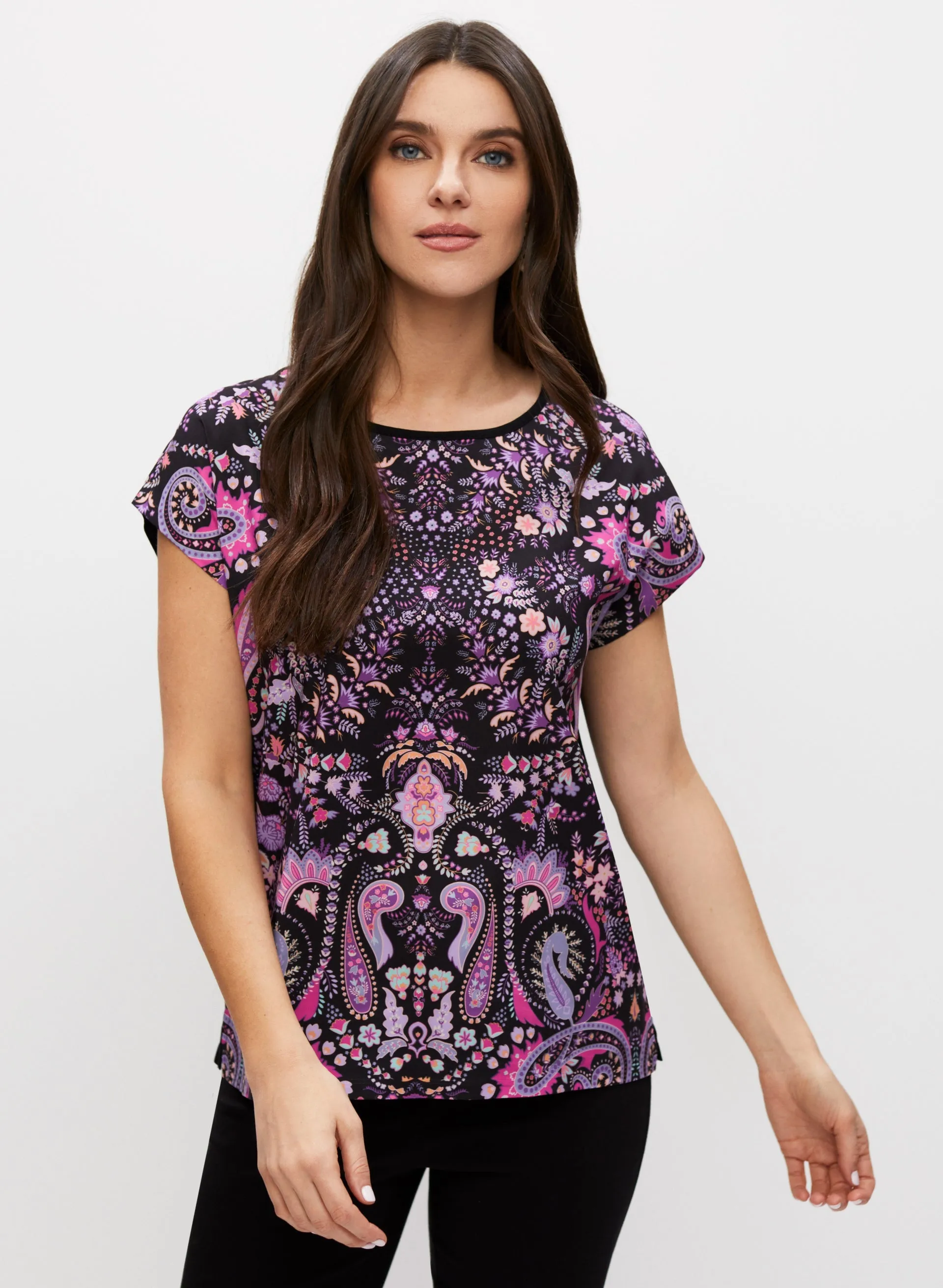 Paisley Print Tee sold by Laura