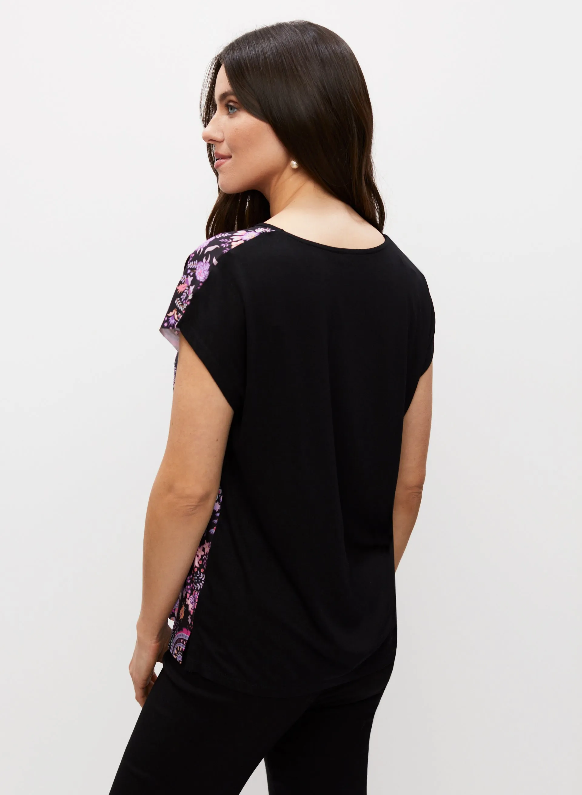 Paisley Print Tee sold by Laura product image thumbnail 4