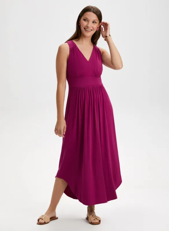 V-Neck Maxi Dress sold by Laura