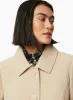 Button Front Tricotine Trench Coat sold by Laura
