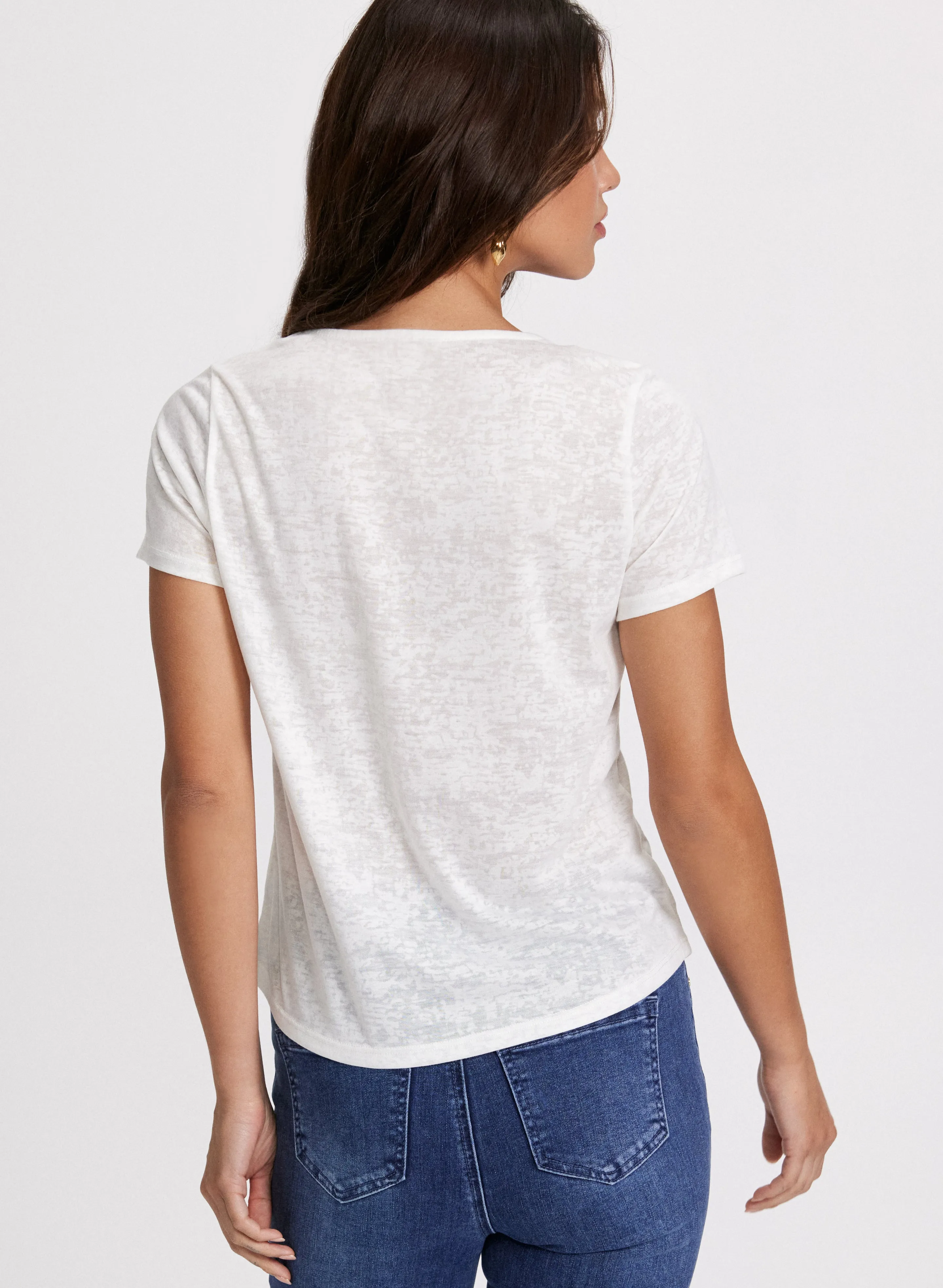 Paris Print T-Shirt sold by Laura product image thumbnail 4