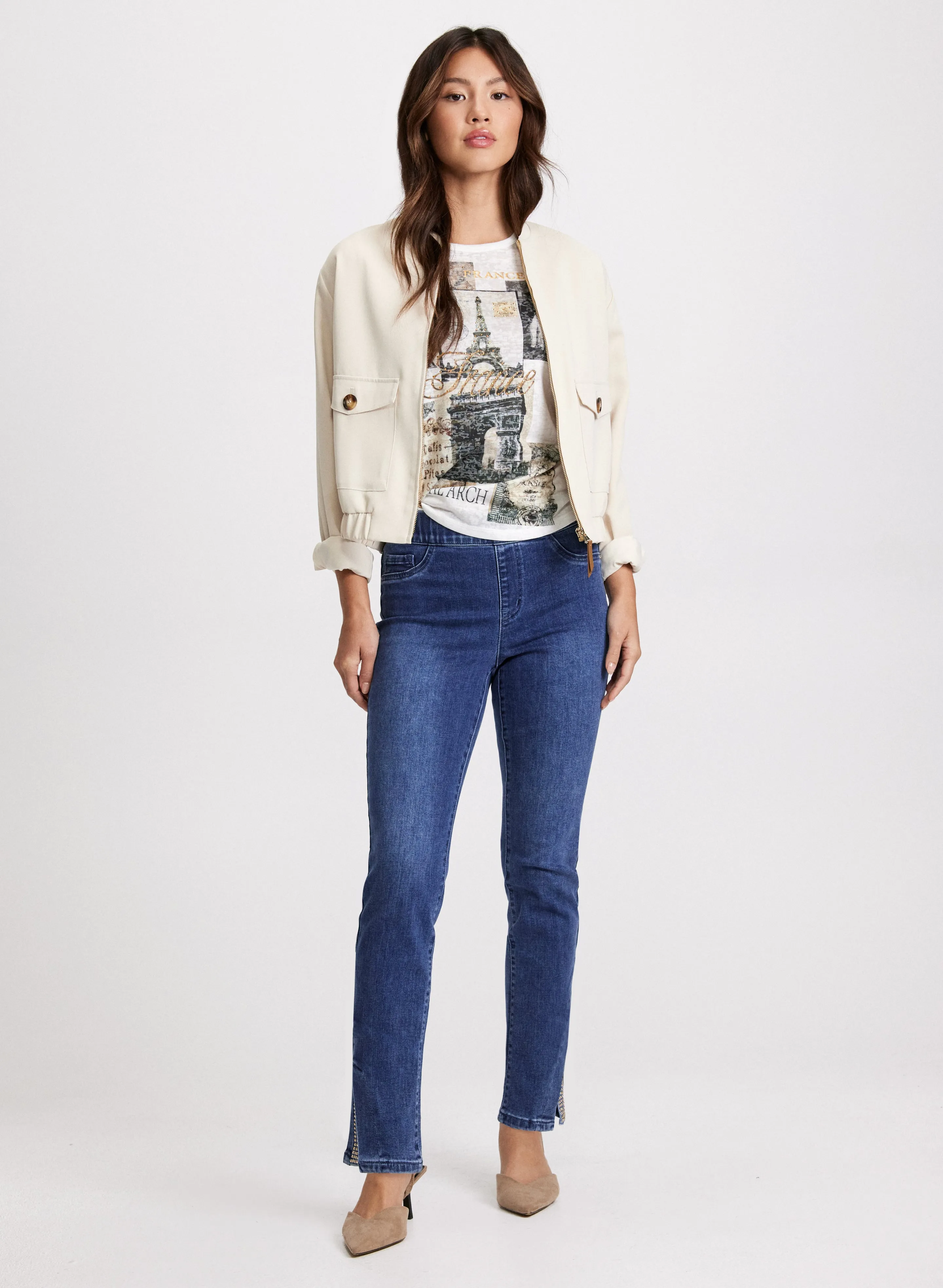 Paris Print T-Shirt sold by Laura product image thumbnail 2