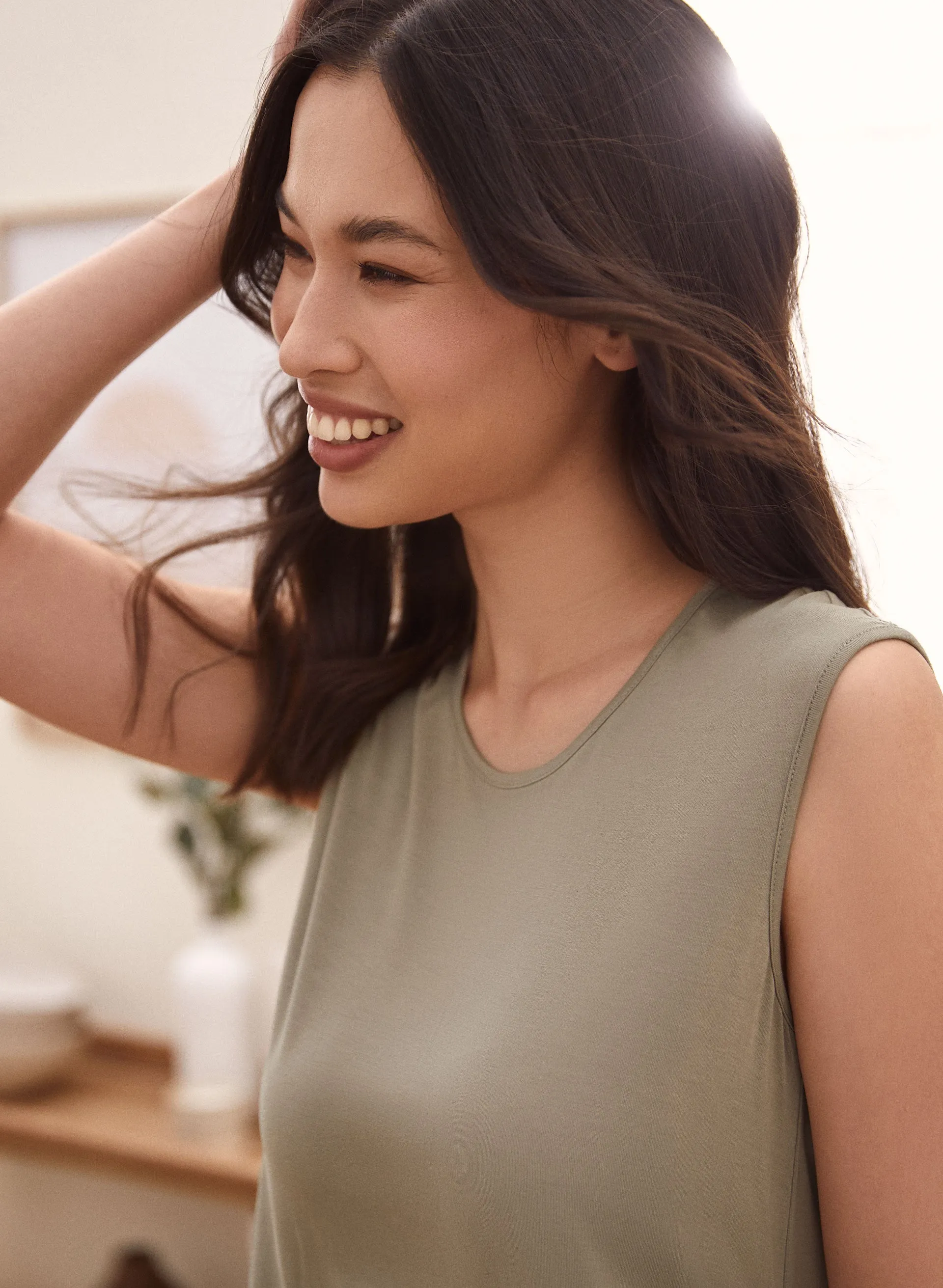 Basic Scoop Neck Cami sold by Laura product image thumbnail 2