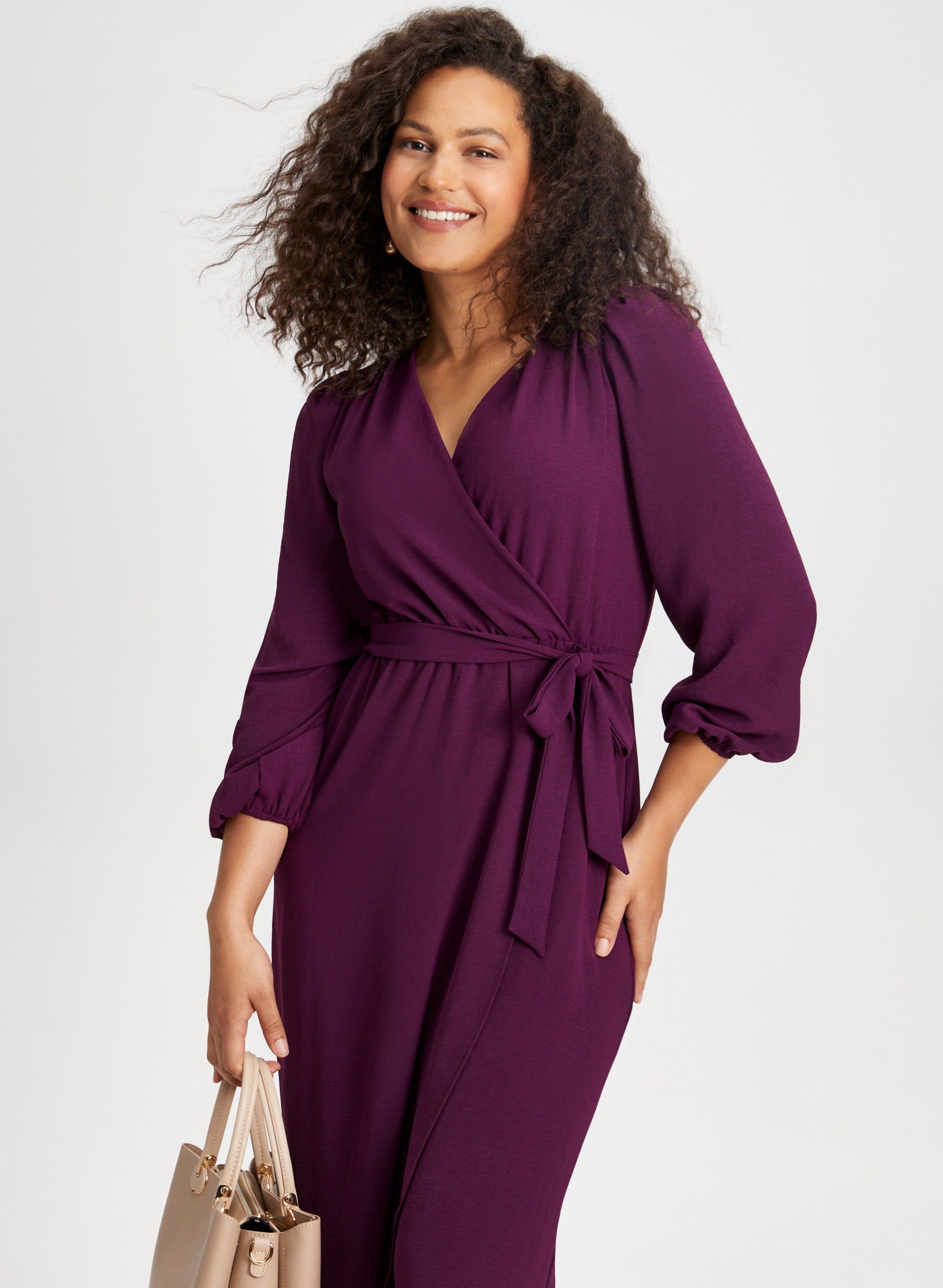 Wrap Style Maxi Dress sold by Laura product image thumbnail 4