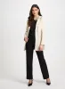 Zip Detail Redingote Jacket sold by Laura