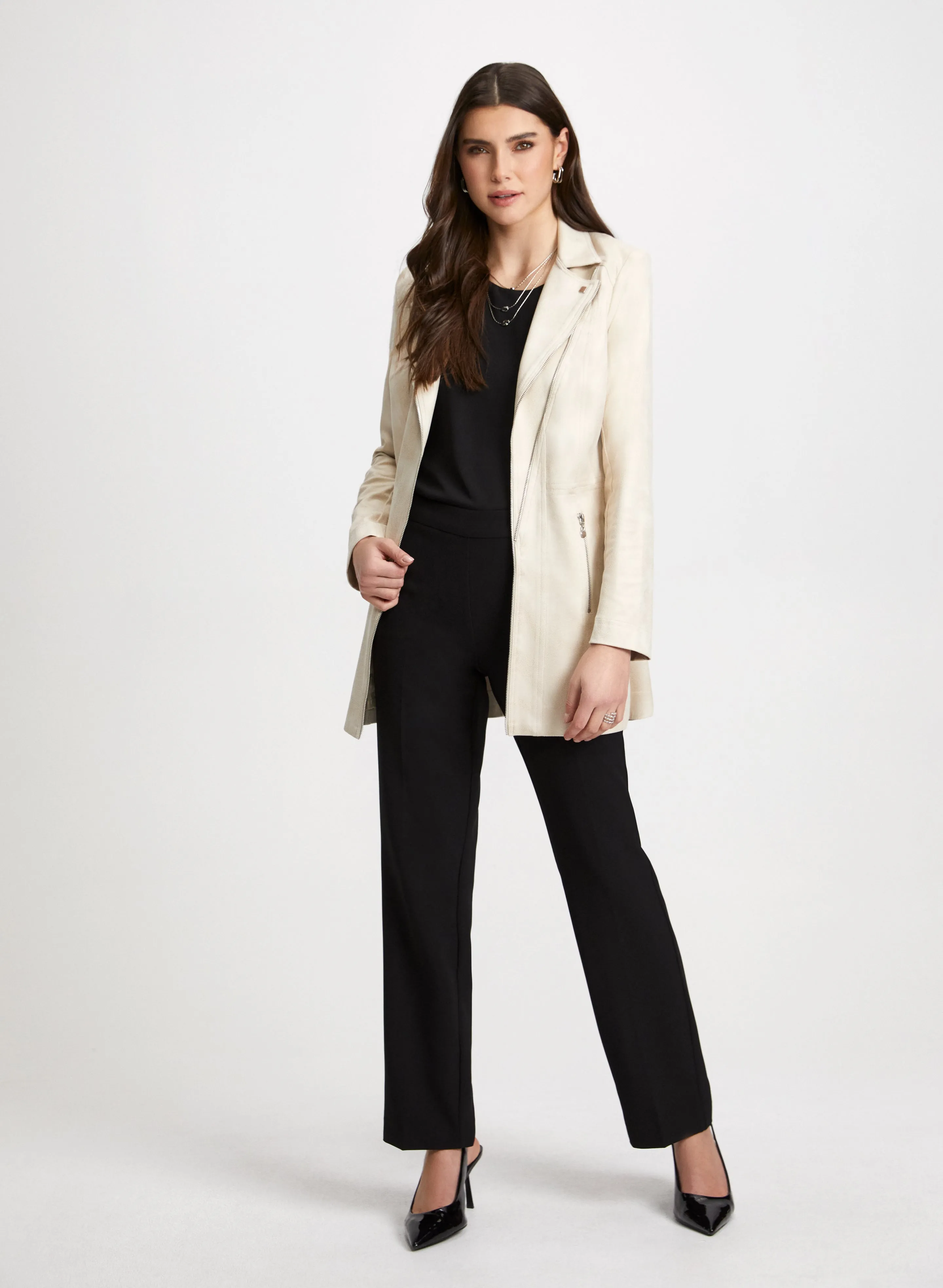 Zip Detail Redingote Jacket sold by Laura product image thumbnail 3