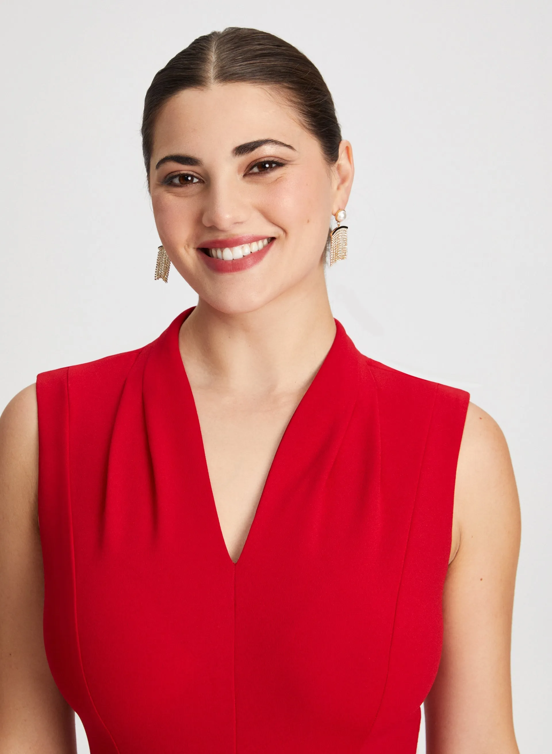 Wide Leg Slit Detail Jumpsuit sold by Laura product image thumbnail 4