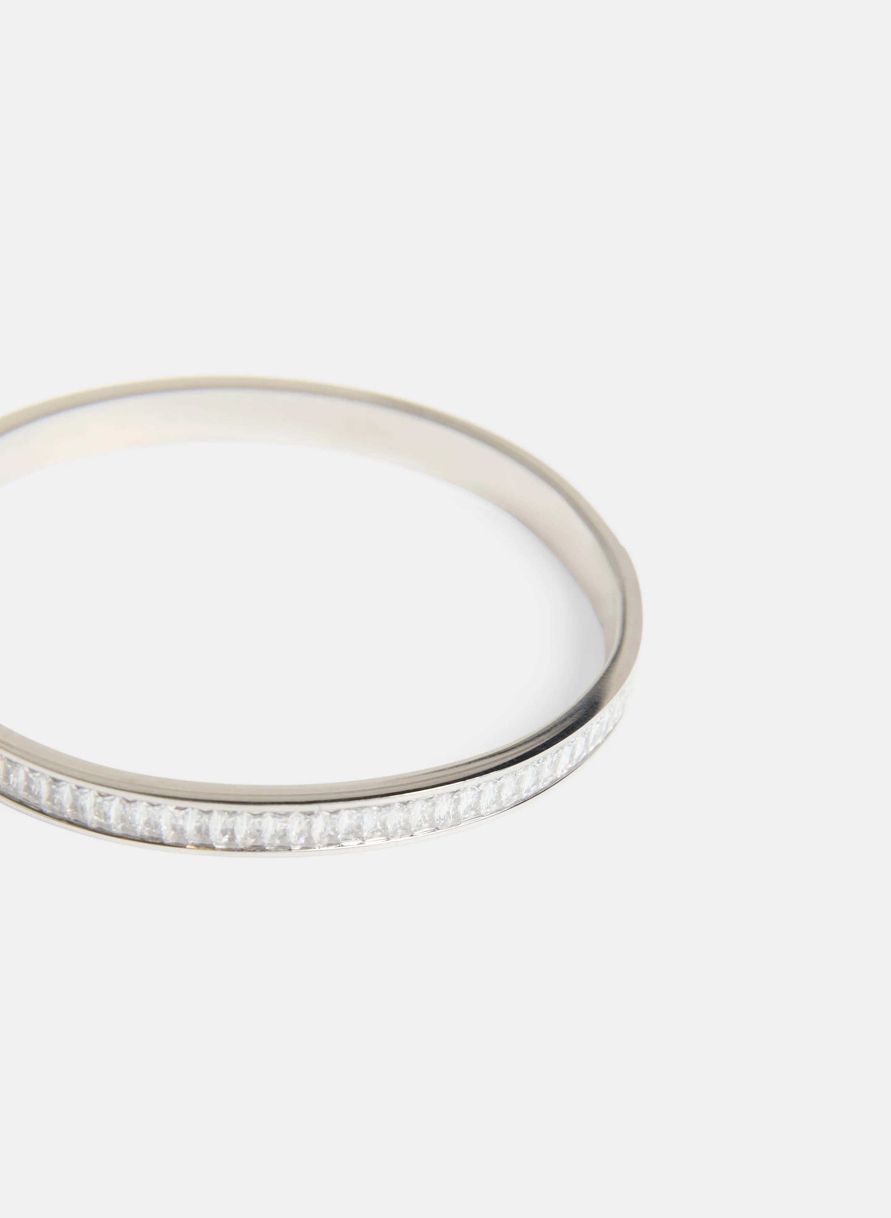 Cubic Zirconia Baguette Bangle sold by Laura product image thumbnail 2