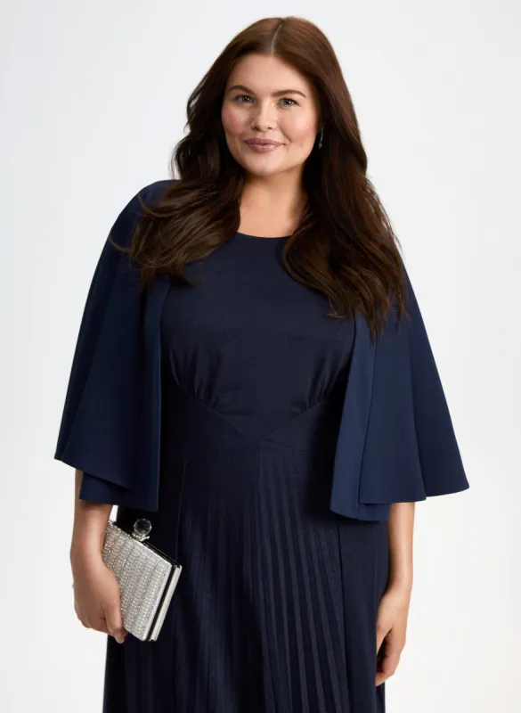 3/4 Sleeve Pleated Bolero sold by Laura