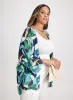 Tropical Print Open Cardigan sold by Laura