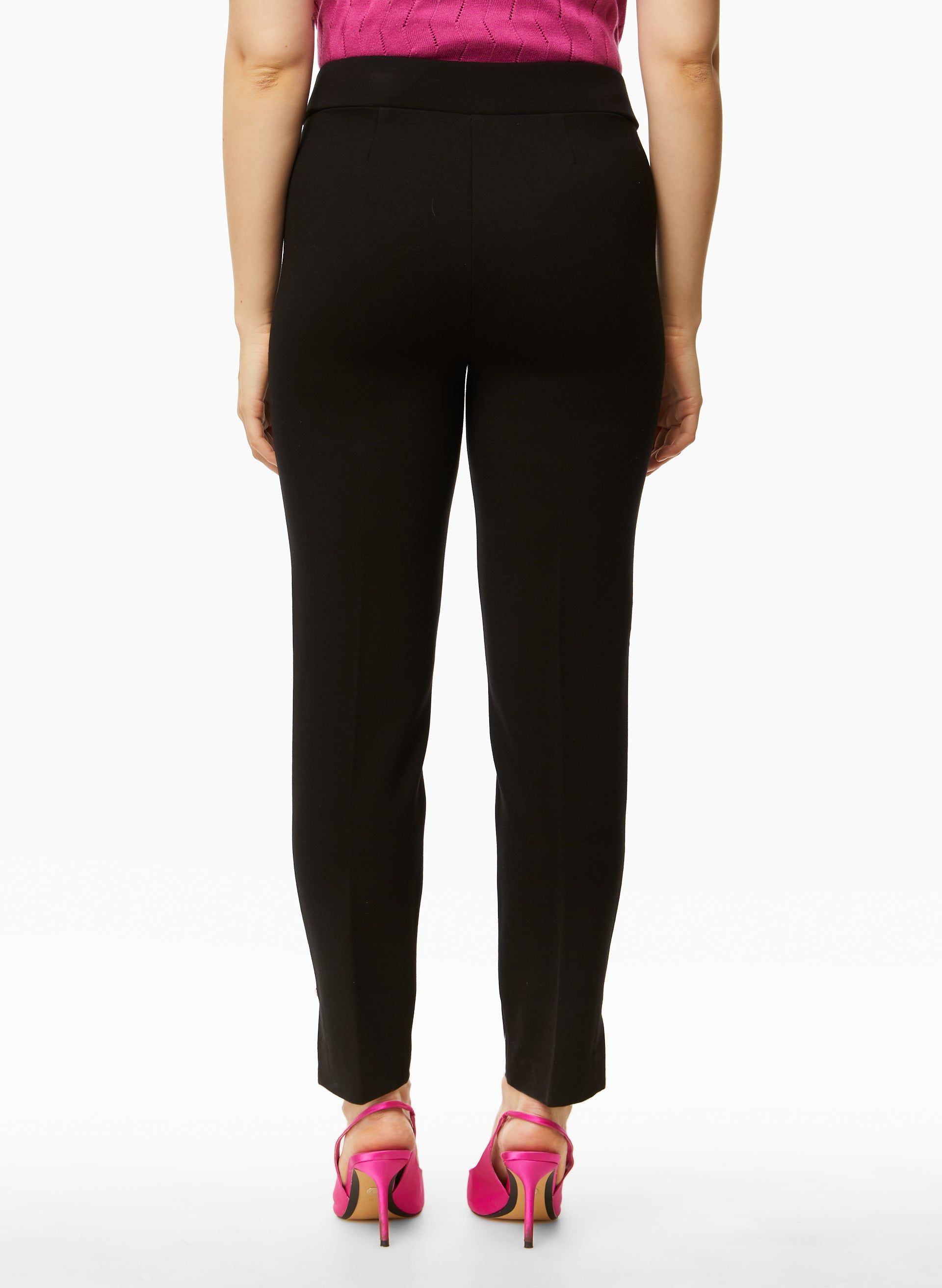 Pull-On Stud Detail Slim Leg Pants sold by Laura product image thumbnail 5