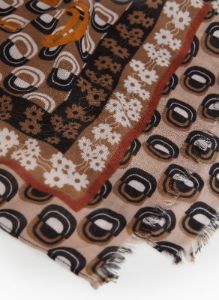 Geometric Print Scarf sold by Laura
