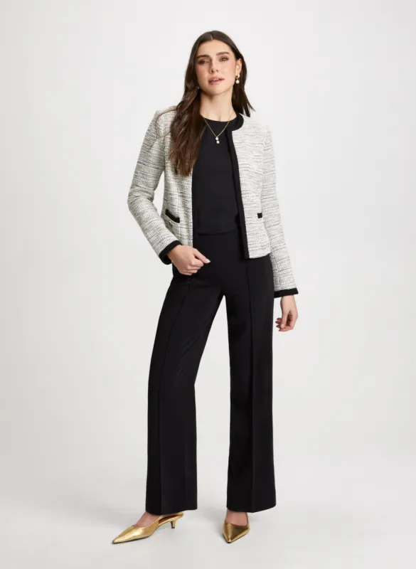 Bouclé Jacket & Wide Leg Pants sold by Laura