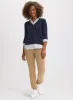 Fooler Sweater & Slit Hem Pants sold by Laura